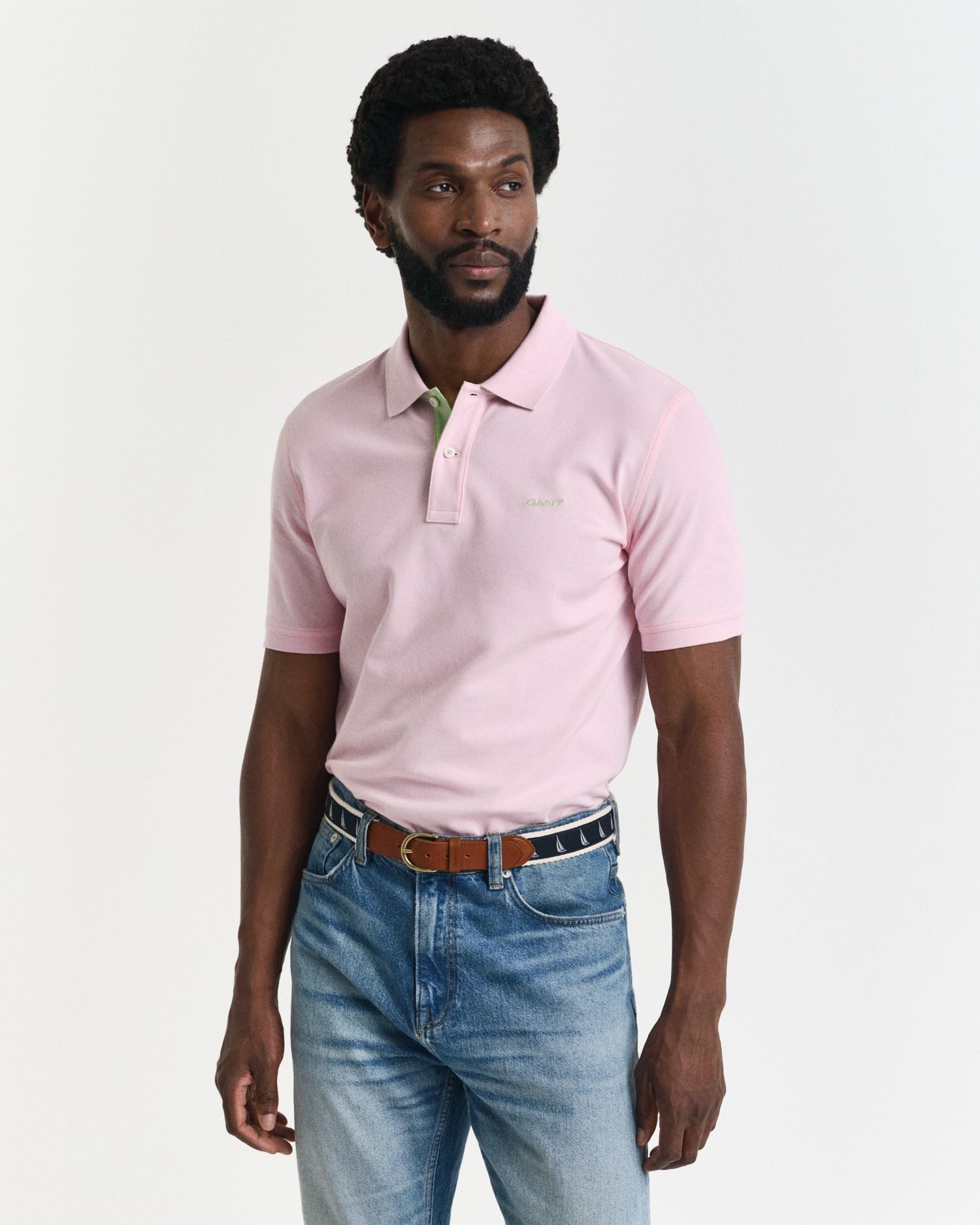 Gant  Poloshirt Normales, kontrastierendes Piqué-Poloshirt günstig online kaufen