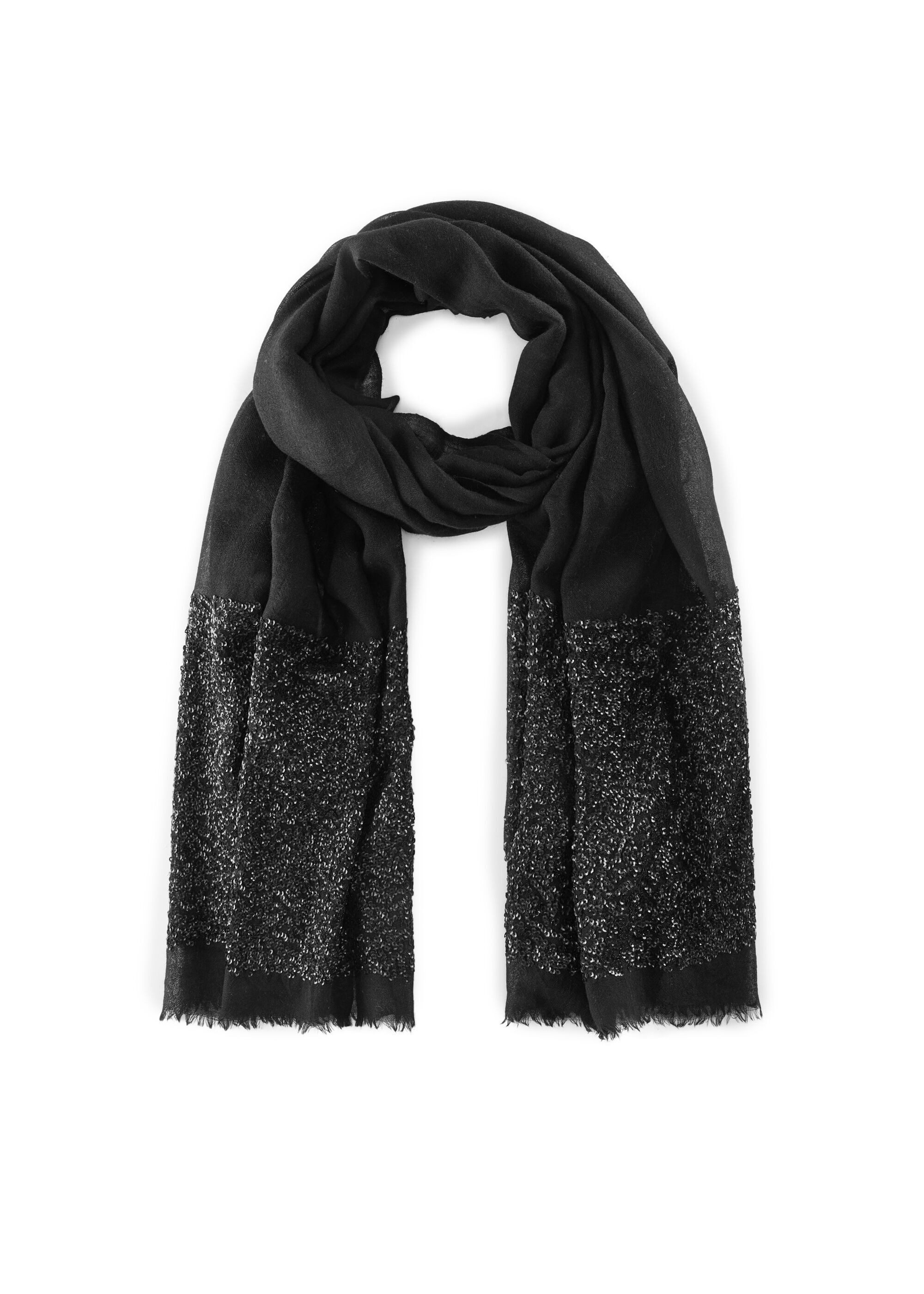 Codello Modeschal, (1-St), mit breitem Paillettenband günstig online kaufen