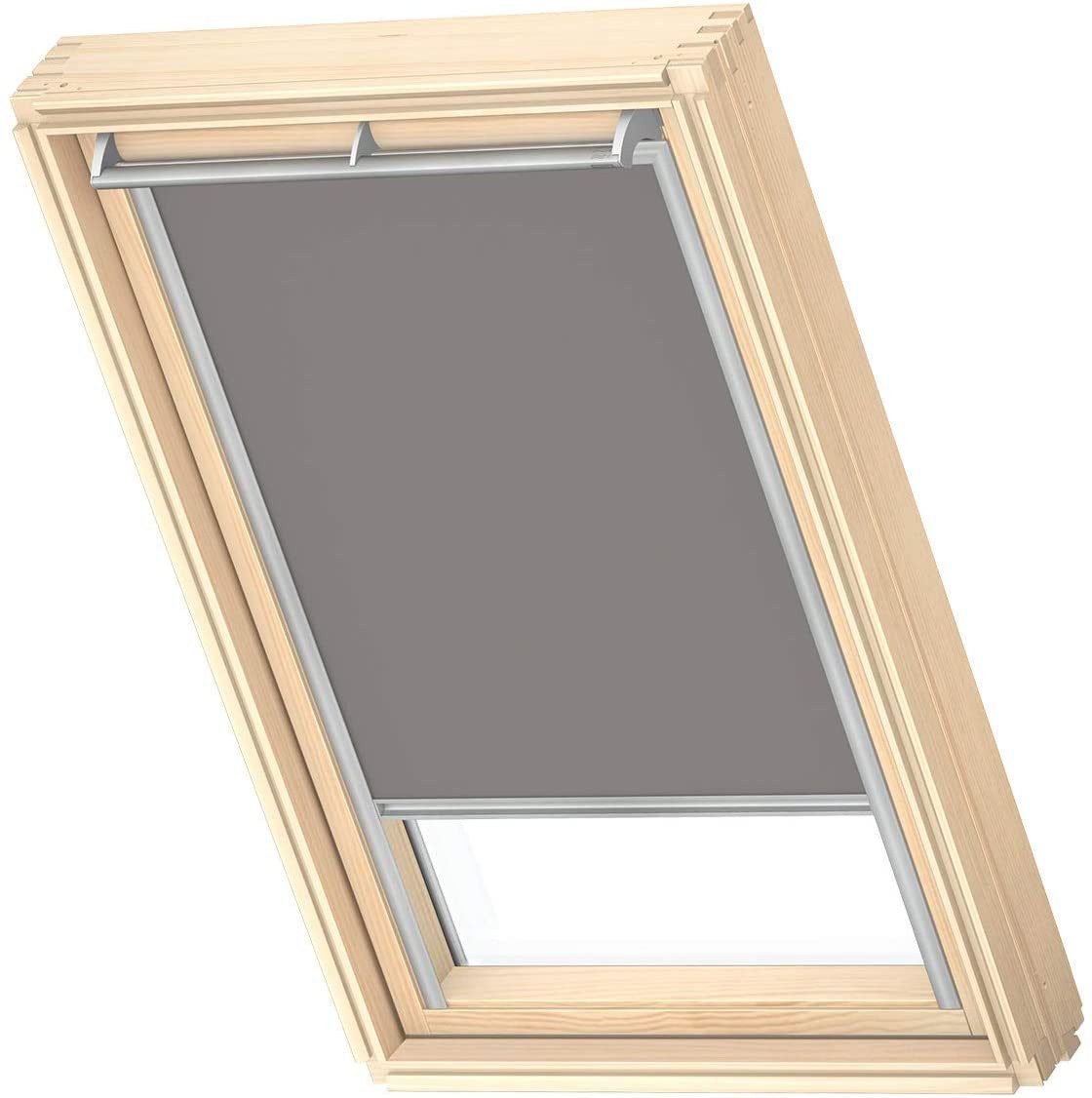 VELUX Sonnenschutz VELUX RAL0705 Verdunkelungsrollo 66x118 Dachfenster Grau