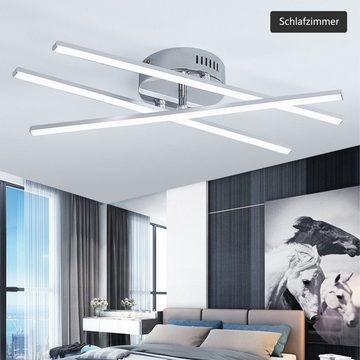 DOPWii Deckenleuchten Drehbare LED-Deckenlampen, 12,5W, 1150lm, LED fest integriert