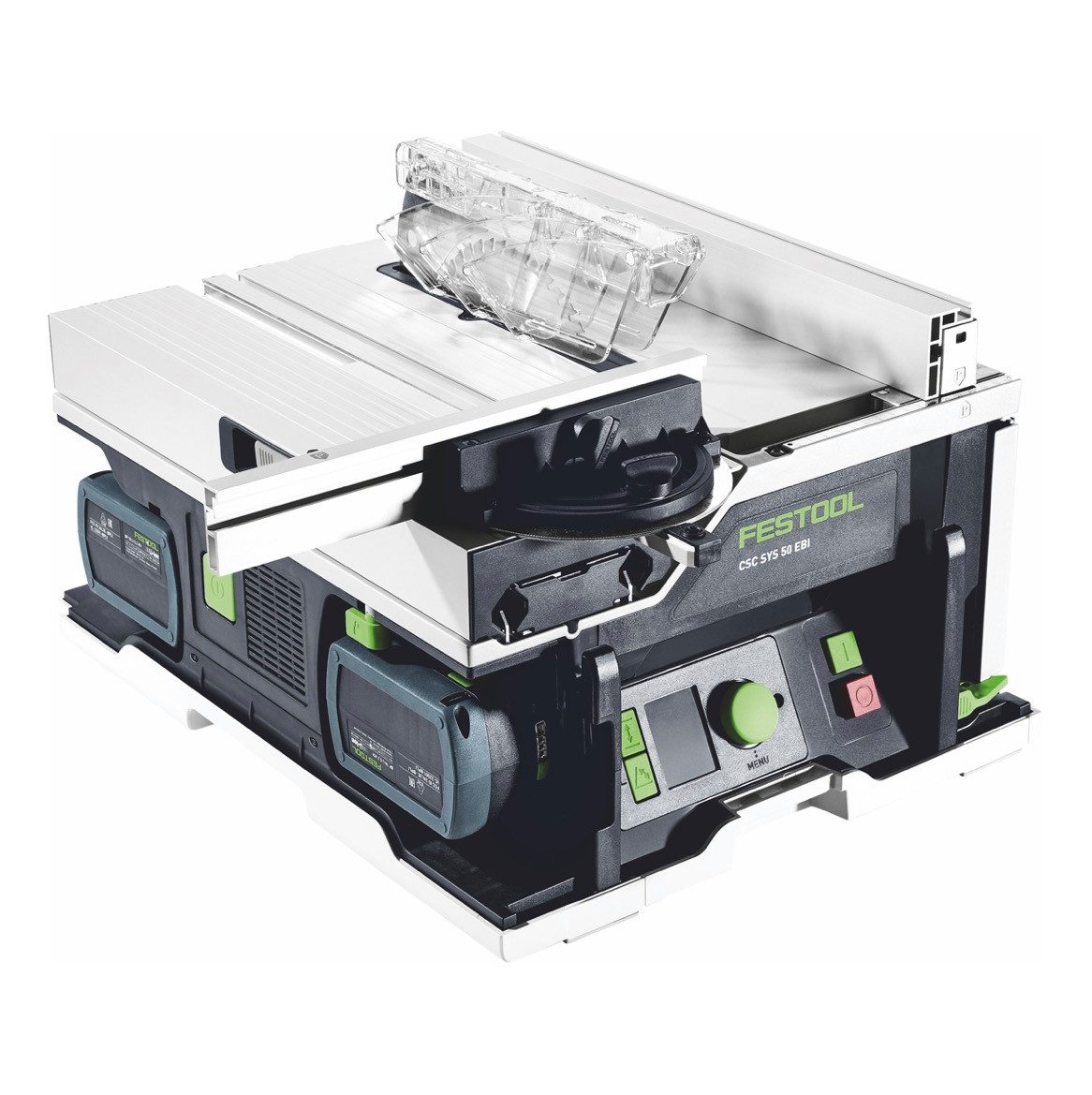 FESTOOL Akku-Tischkreissäge CSC SYS 50 EBI-Basic-Set Akku Tischkreissäge 36 V (2x 18 V)