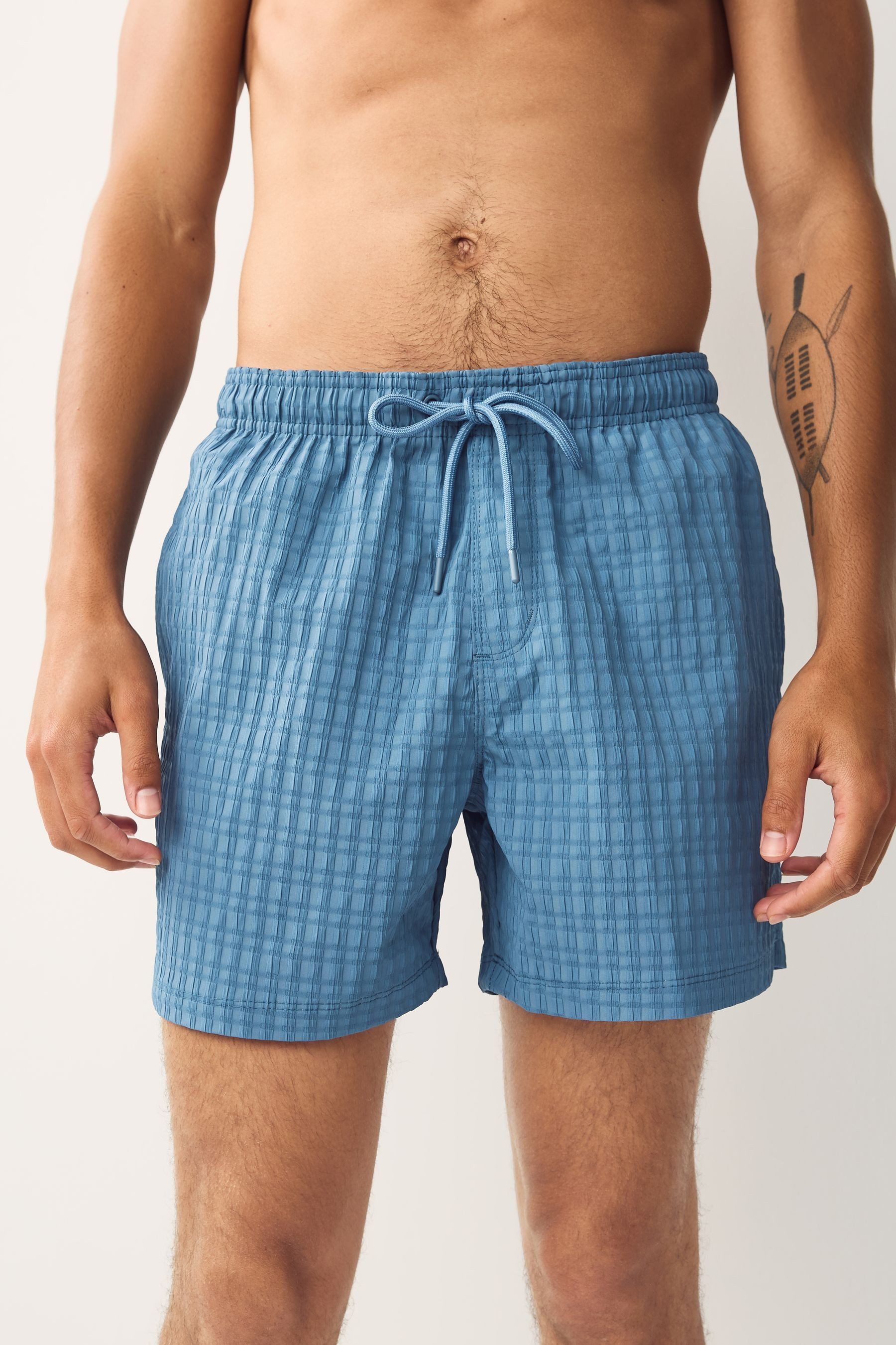 Next Badeshorts Badeshorts mit Waffelstruktur (1-St)