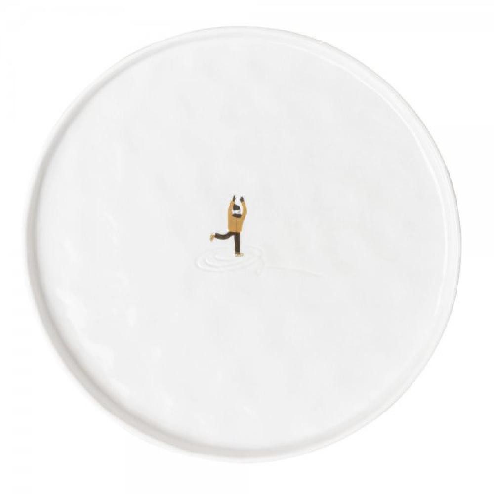 Räder Geschirr Design Teller Schneetag Eislaufen (22cm) günstig online kaufen