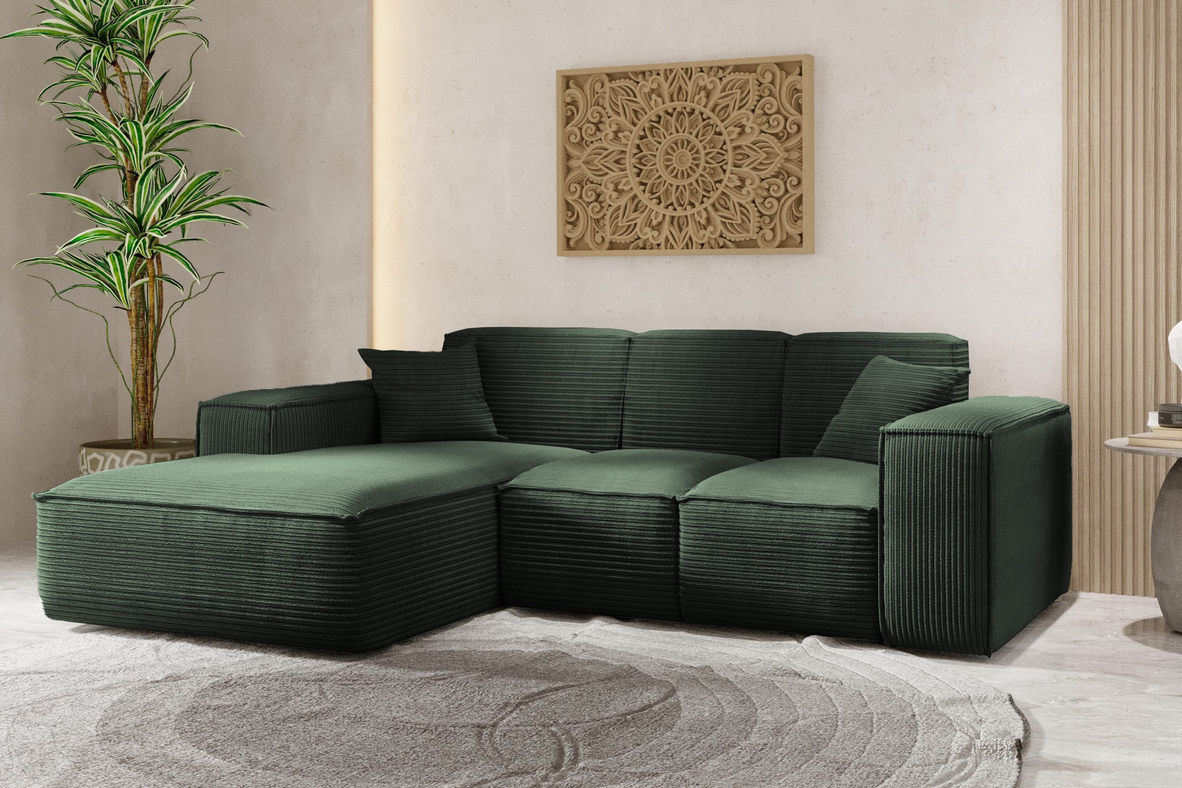 Kaiser Möbel Ecksofa Eckcouch L form, günstig online kaufen