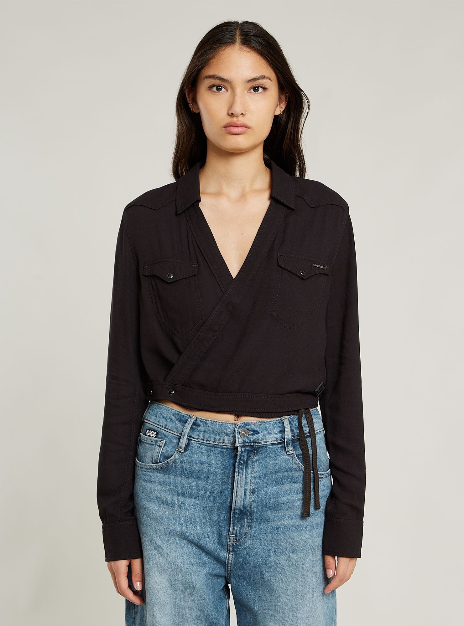 Langarmshirt Tacoma Wrap Hemd