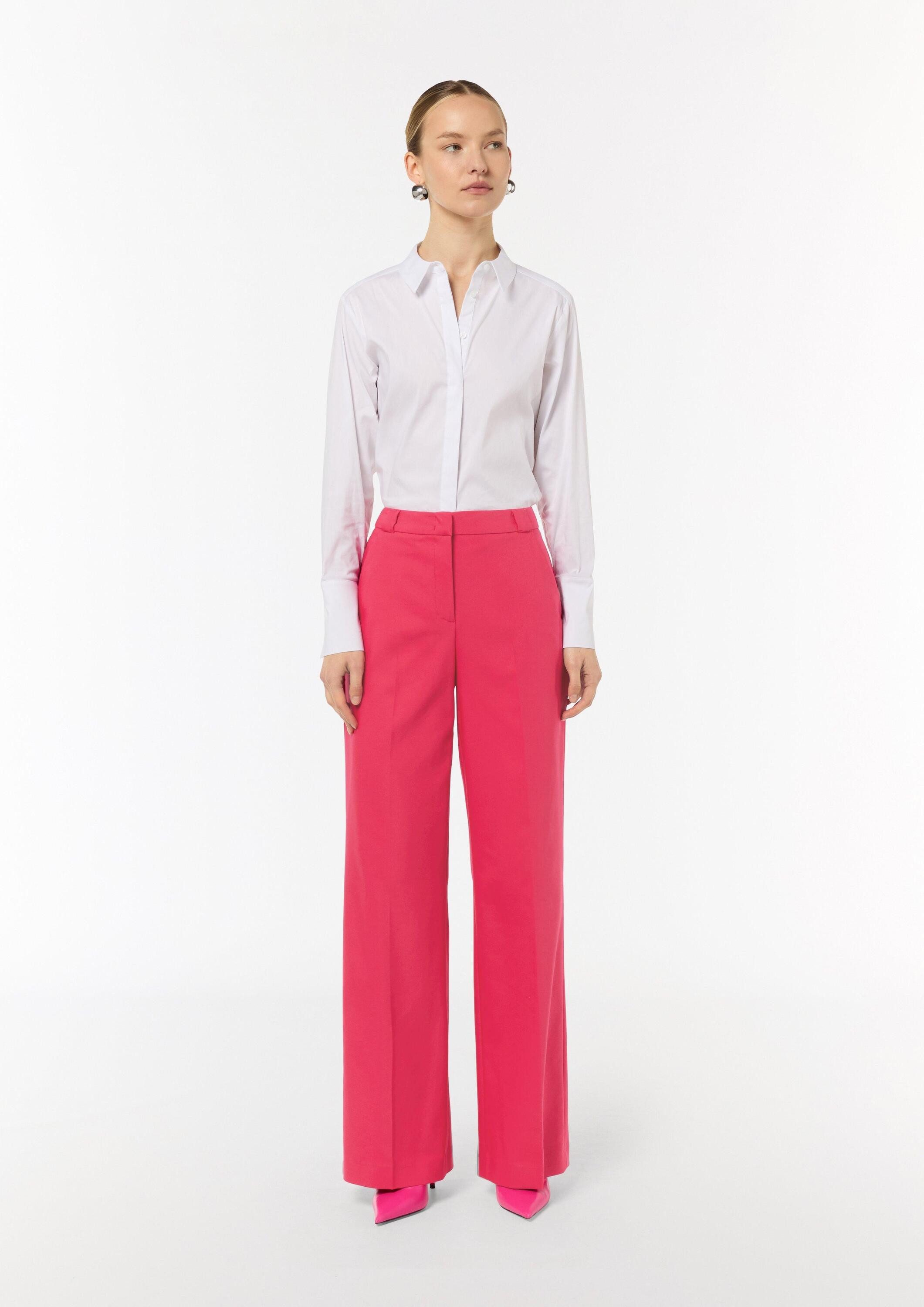 comma Chinos Hose Regular: Hose aus Baumwollmix