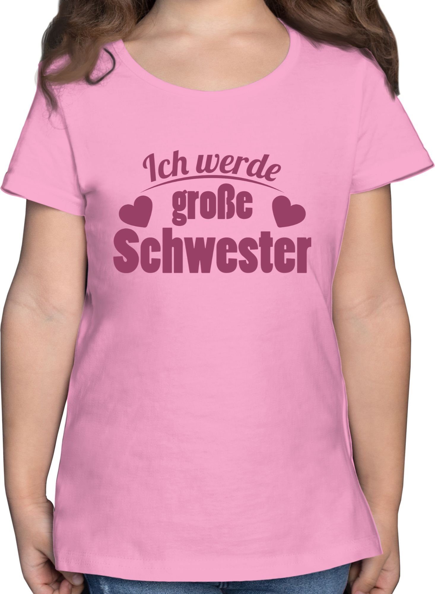 T-Shirt Ich werde große Schwester