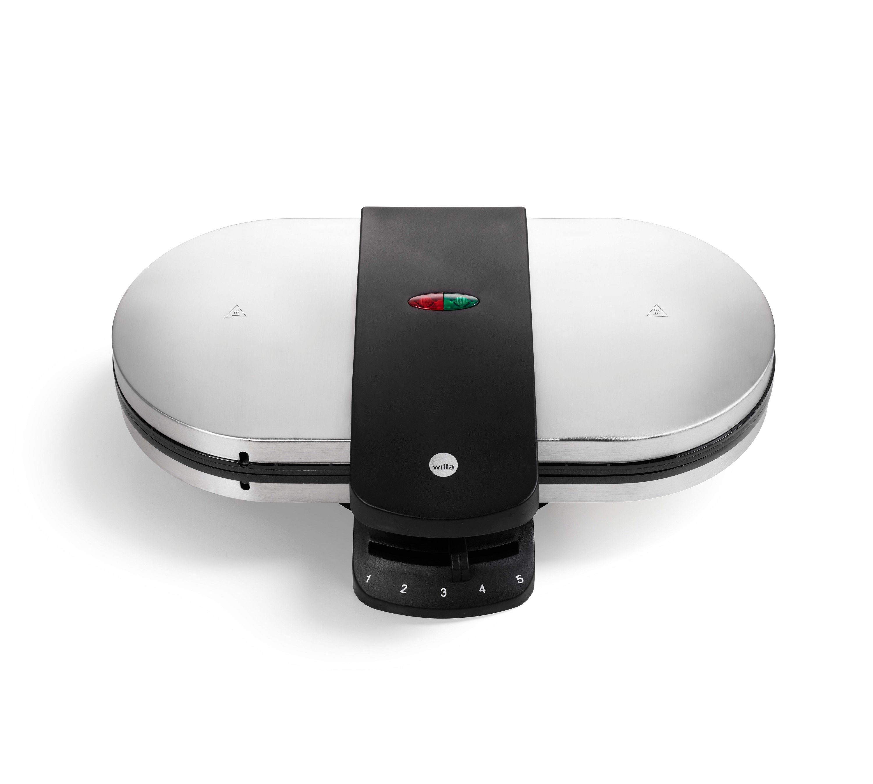 wilfa 2-in-1-Kombi-Waffeleisen DOUBLE WAD-518MS, 1600,00 W, verstellbares Thermostat