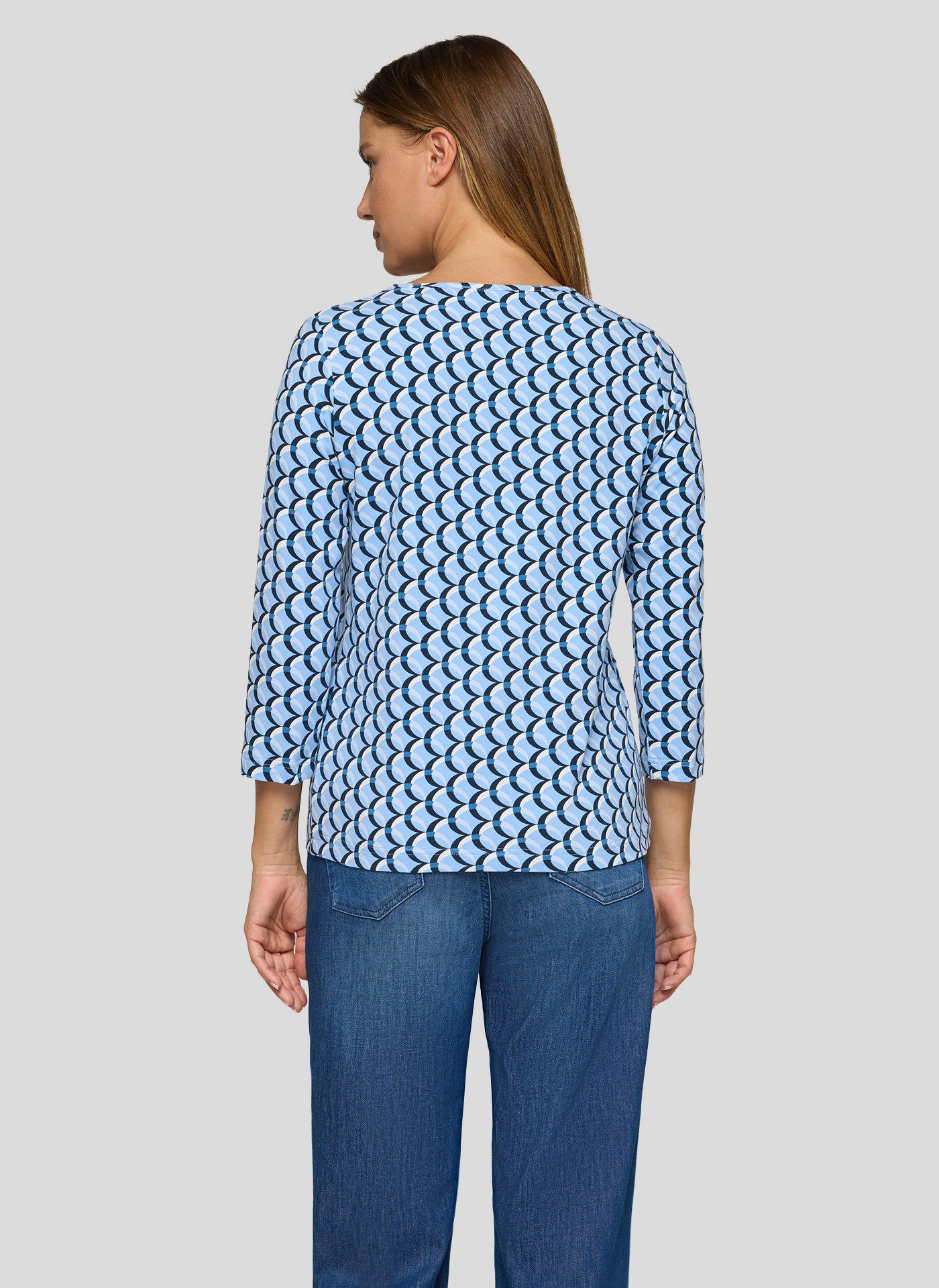 Rabe 3/4-Arm-Shirt mit All-Over Print