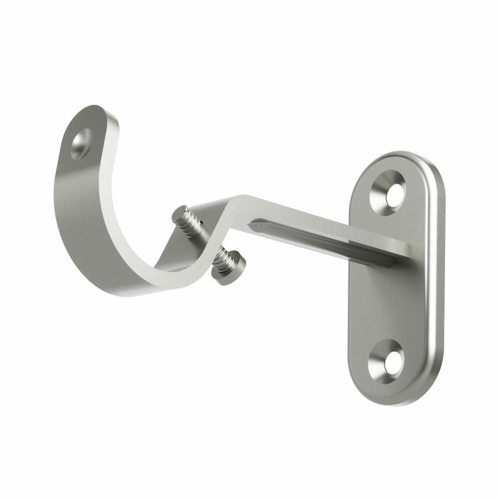Umbra Vorhangstange Flute ausziehbar Nickel, Stahl