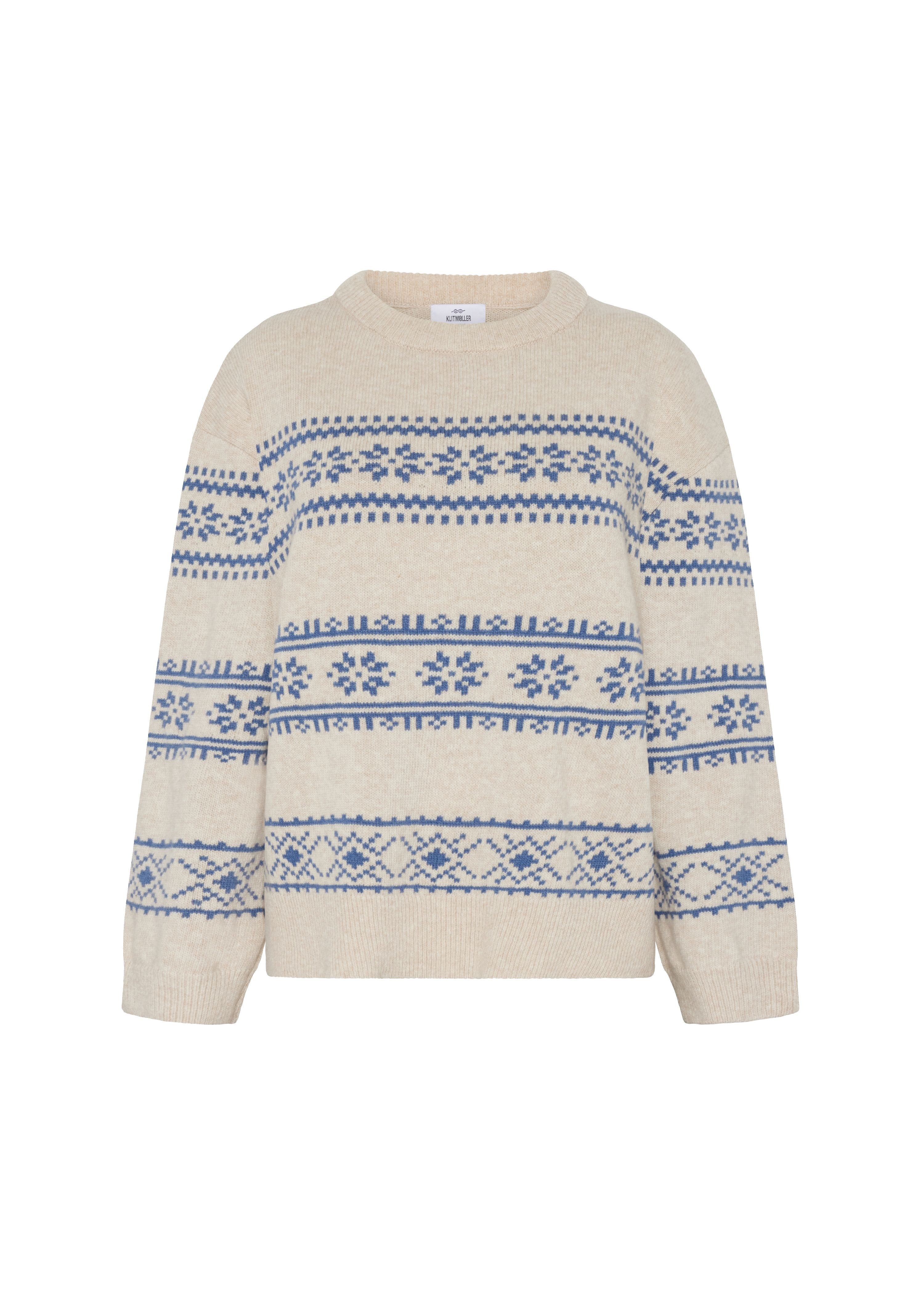 Klitmøller Rundhalspullover Jette knit