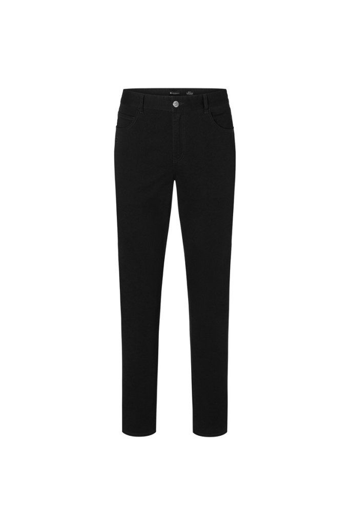 Karlowsky Fashion Stretch-Hose KARLOWSKY Herren 5-Pocket-Hose CLASSIC-STRETCH Schwarz