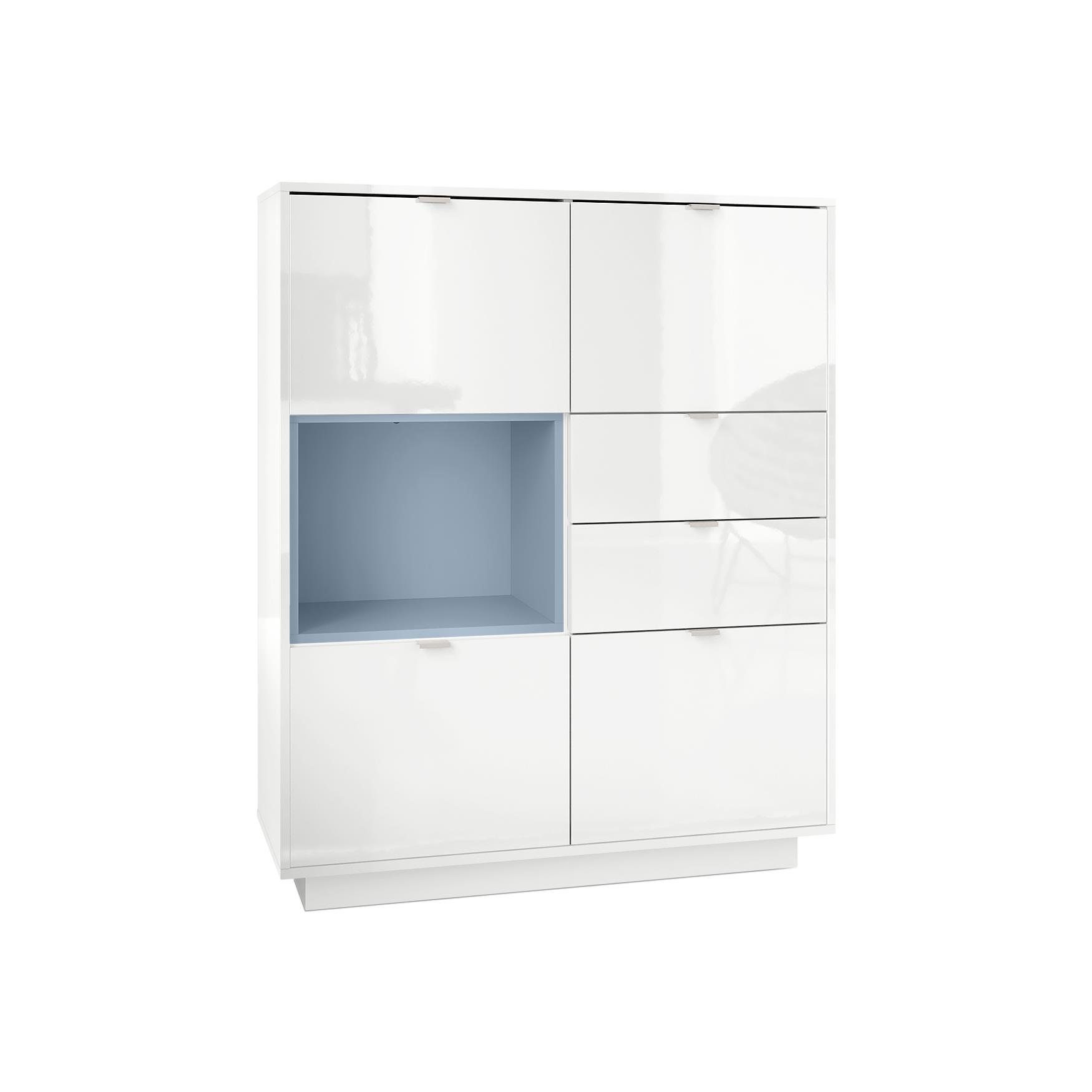 Vladon Highboard Metro (Highboard, mit 4 günstig online kaufen