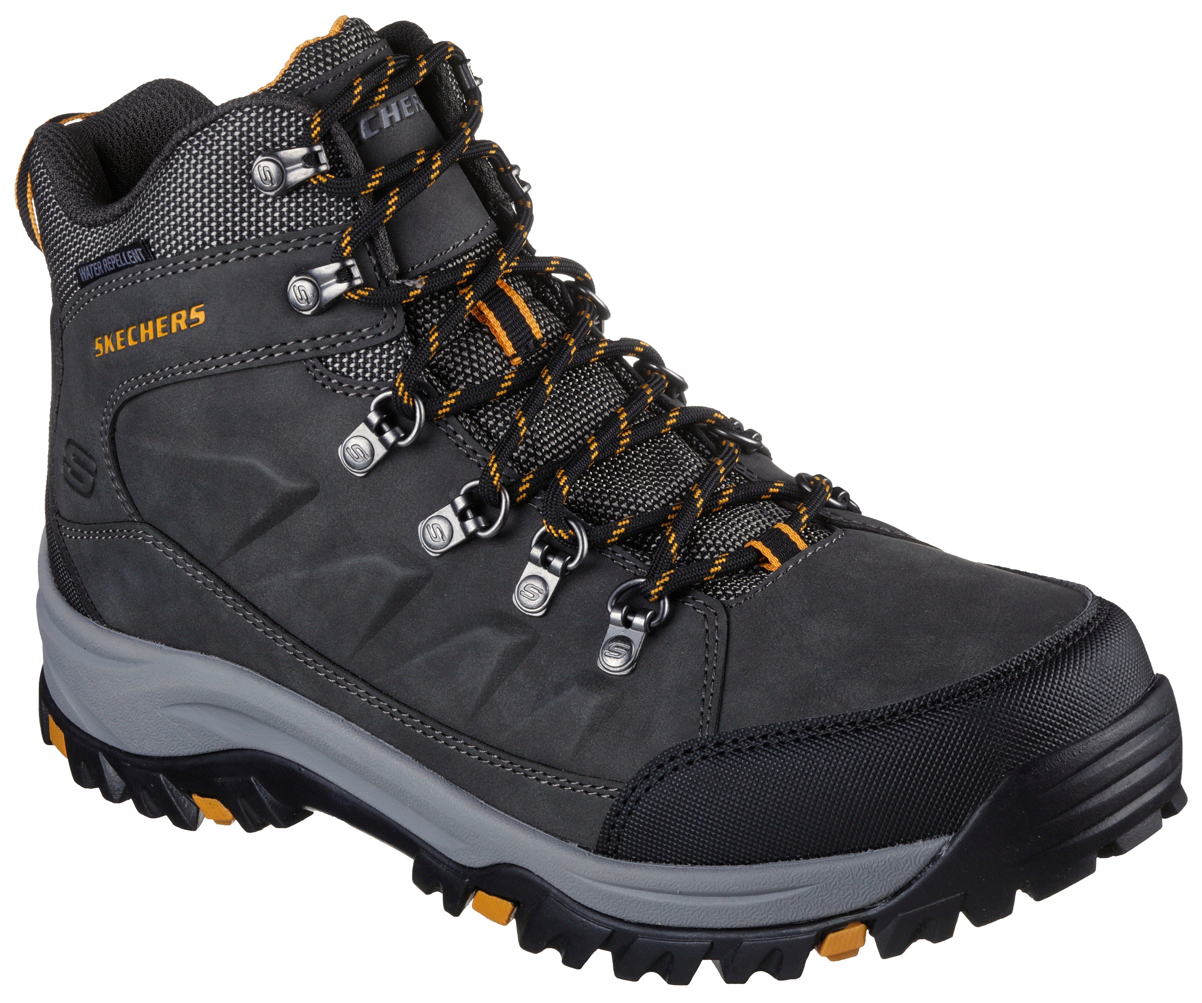 Skechers RELMENT Outdoorschuh mit wasserabweisender Membrane anthrazit