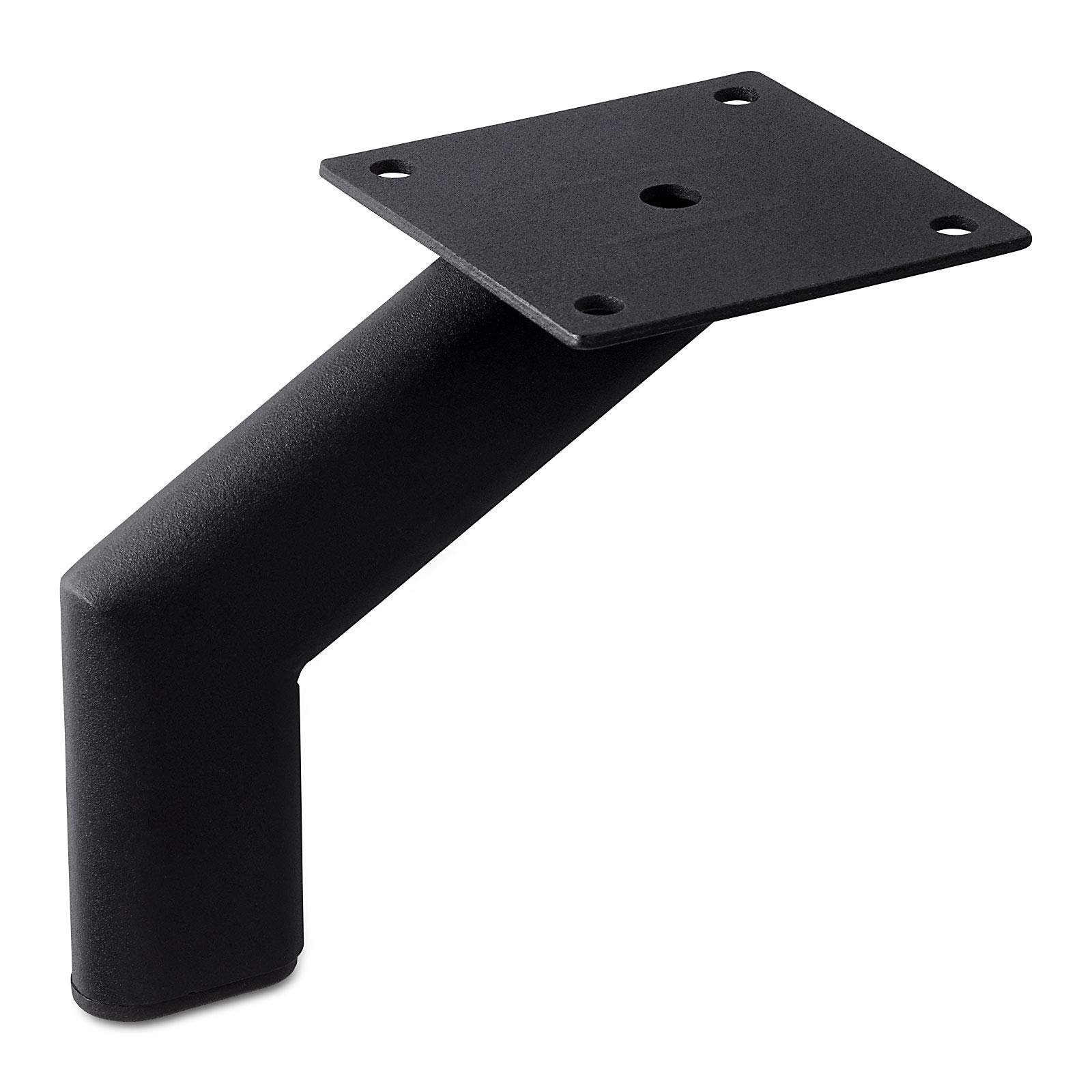 SO-TECH® Möbelfuß ANGO 147 x 85 x 120 mm schwarz pulverbeschichtet Schrankfuß