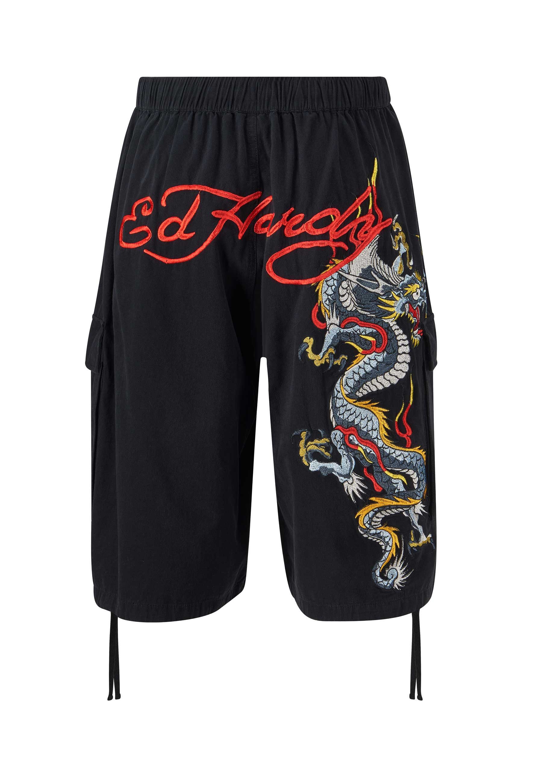 Ed Hardy Cargoshorts Short Ed Hardy Dragon Crawl Woven Cargo günstig online kaufen
