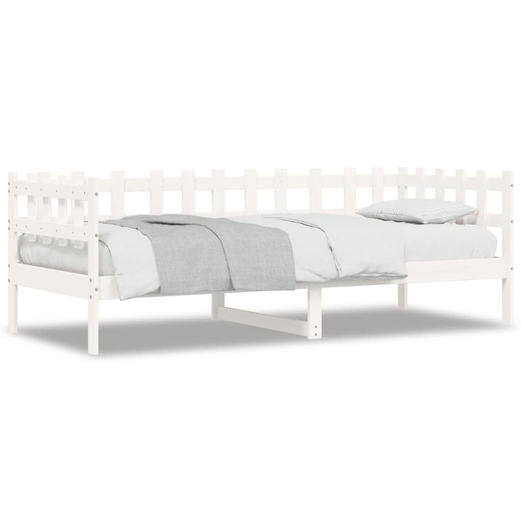 vidaXL Bett Tagesbett ohne Matratze Weiß günstig online kaufen