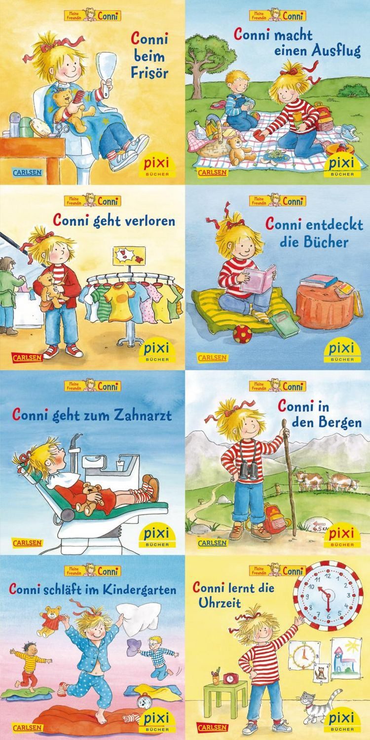 Pixi-8er-Set 220: Neues von Conni (8x1 Exemplar) / diverse