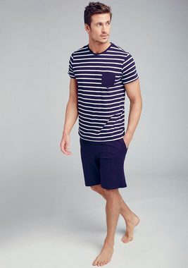 Jockey Pyjama Cotton Nautical Stripe (Set, 2 tlg)