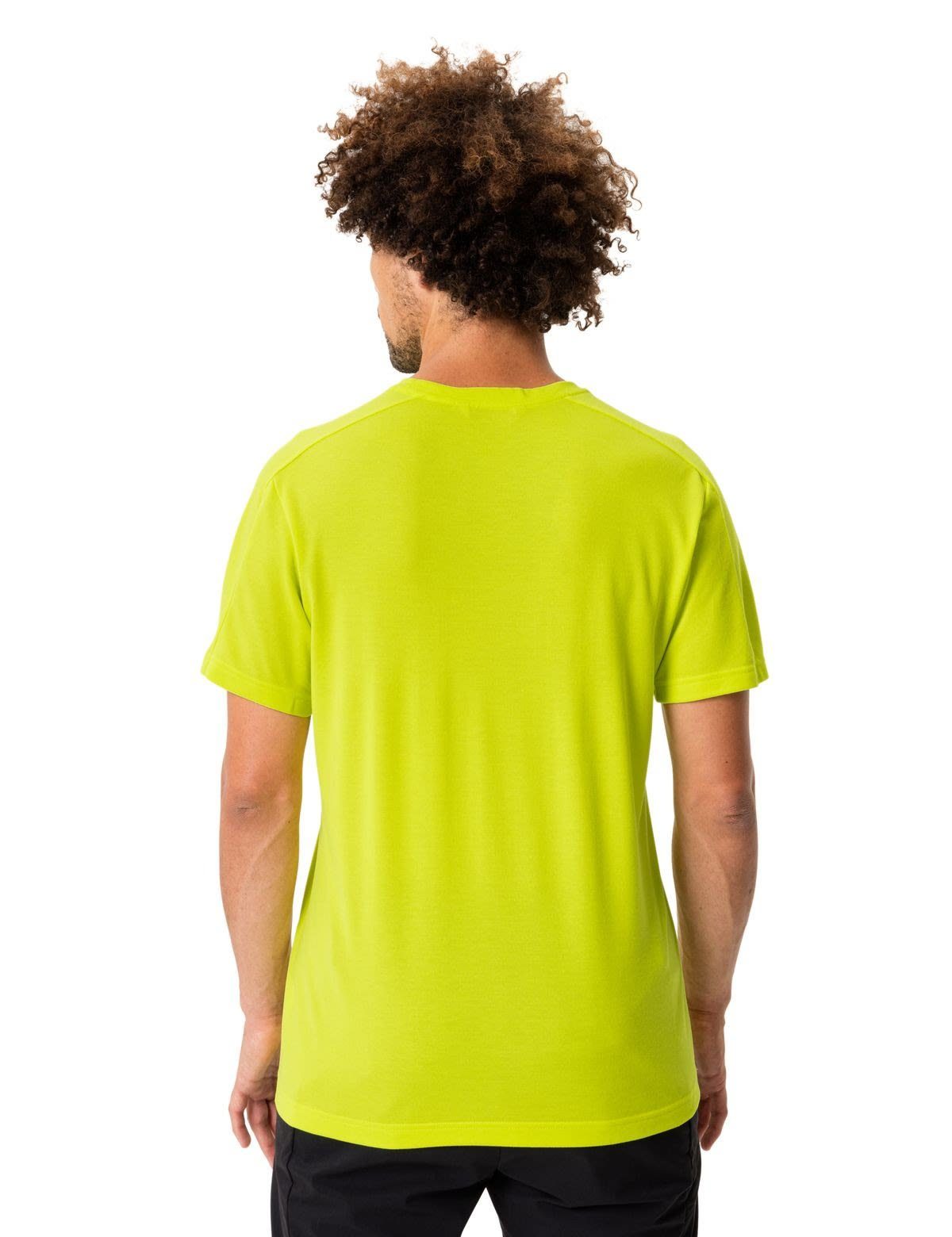 Mens Green T-Shirt VAUDE Bright Gleann T-shirt Vaude Kurzarm-Shirt Herren