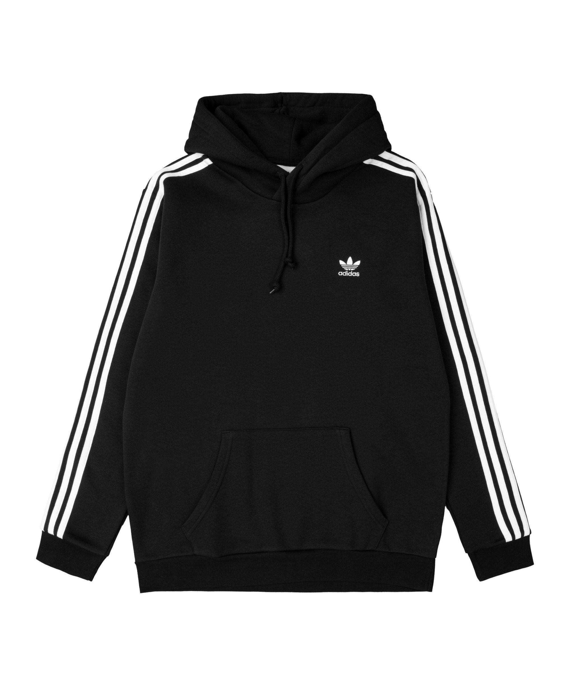 adidas Originals 3S schwarz Hoody Sweatshirt