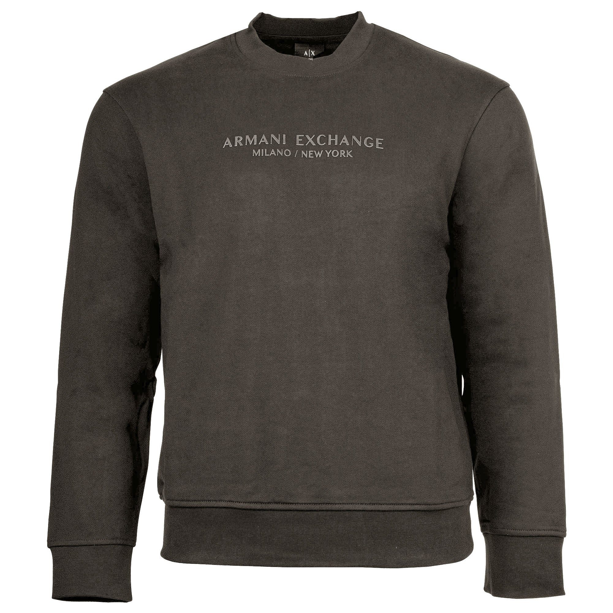 ARMANI EXCHANGE Sweatshirt Herren Sweatshirt 1er Pack Baumwolle SWEATSHIRT (Packung, 1er Pack)