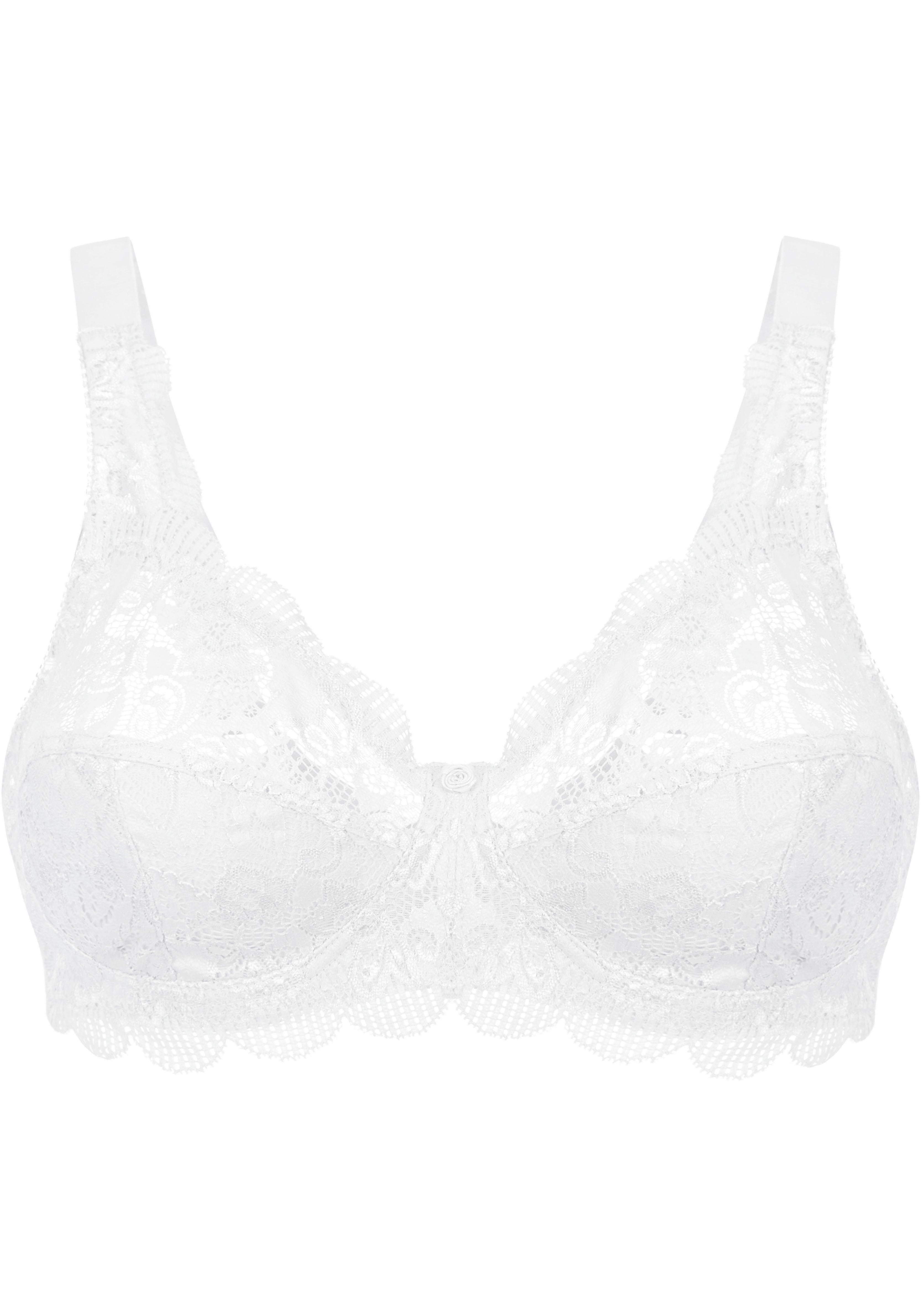 Susa Bügelloser BH Latina (2er Pack) zarte Spitze, atmungsaktiv, elastisch, bequem, BH-Set