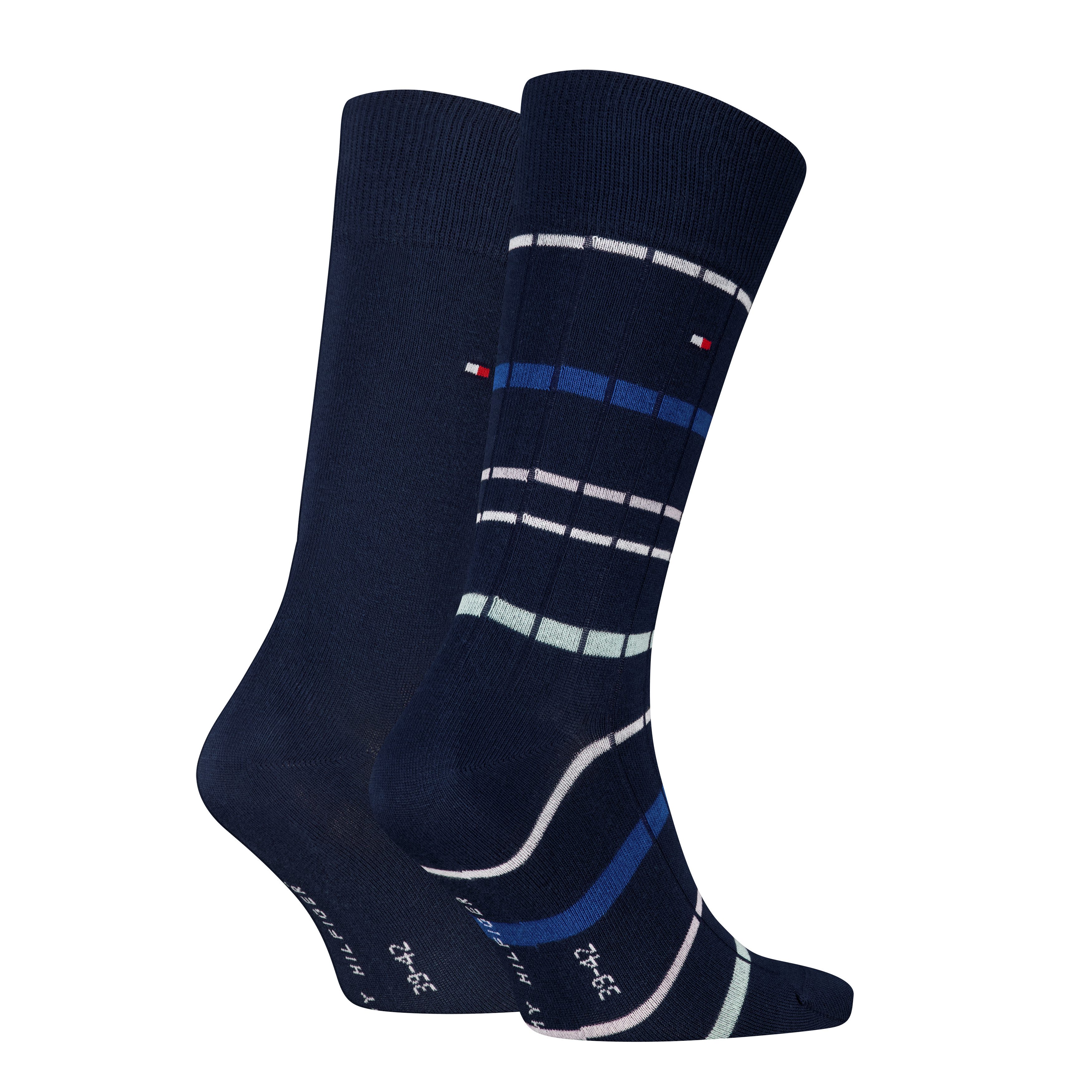 Tommy Hilfiger Socken TH MEN SOCK 2P SUMMER BRETON (2 Paar) günstig online kaufen