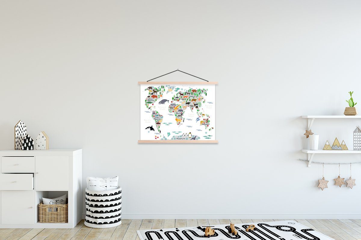 MuchoWow Poster Weltkarte - Kinder - günstig online kaufen