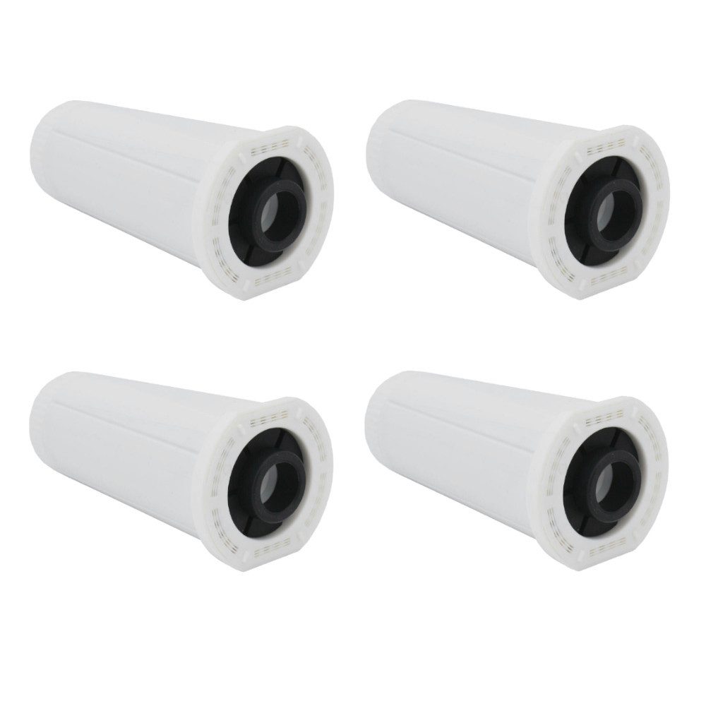 Trade-Shop Wasserfilter 4x passend für Sage Breville Kaffeemaschinen Espressomaschinen, Zubehör für Sage BES008, SES008WHT0NEU1 Kaffeemaschine, inkl. Dichtung (schwarz), reduziert zuverlässig den Kalkgehalt