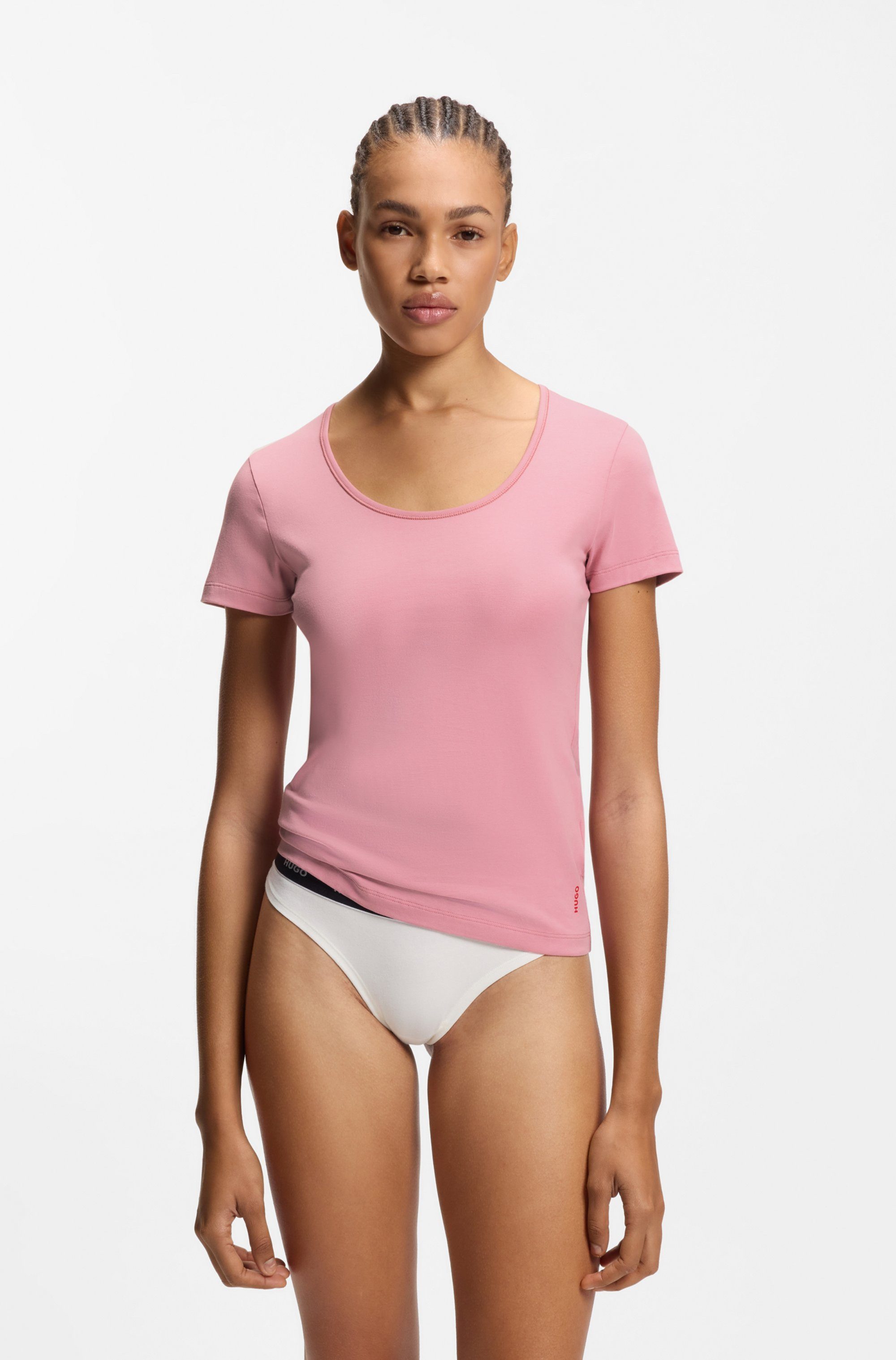 HUGO T-Shirt (2-tlg) regular fit, Rundhals günstig online kaufen