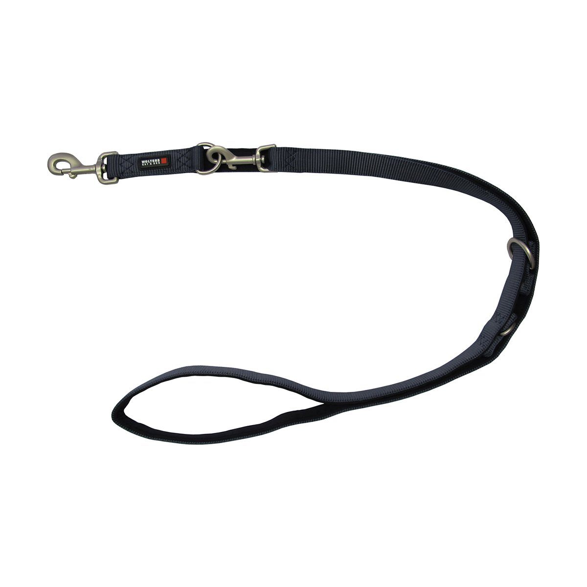 Wolters Hundeleine Führleine Professional Comfort graphit/schwarz