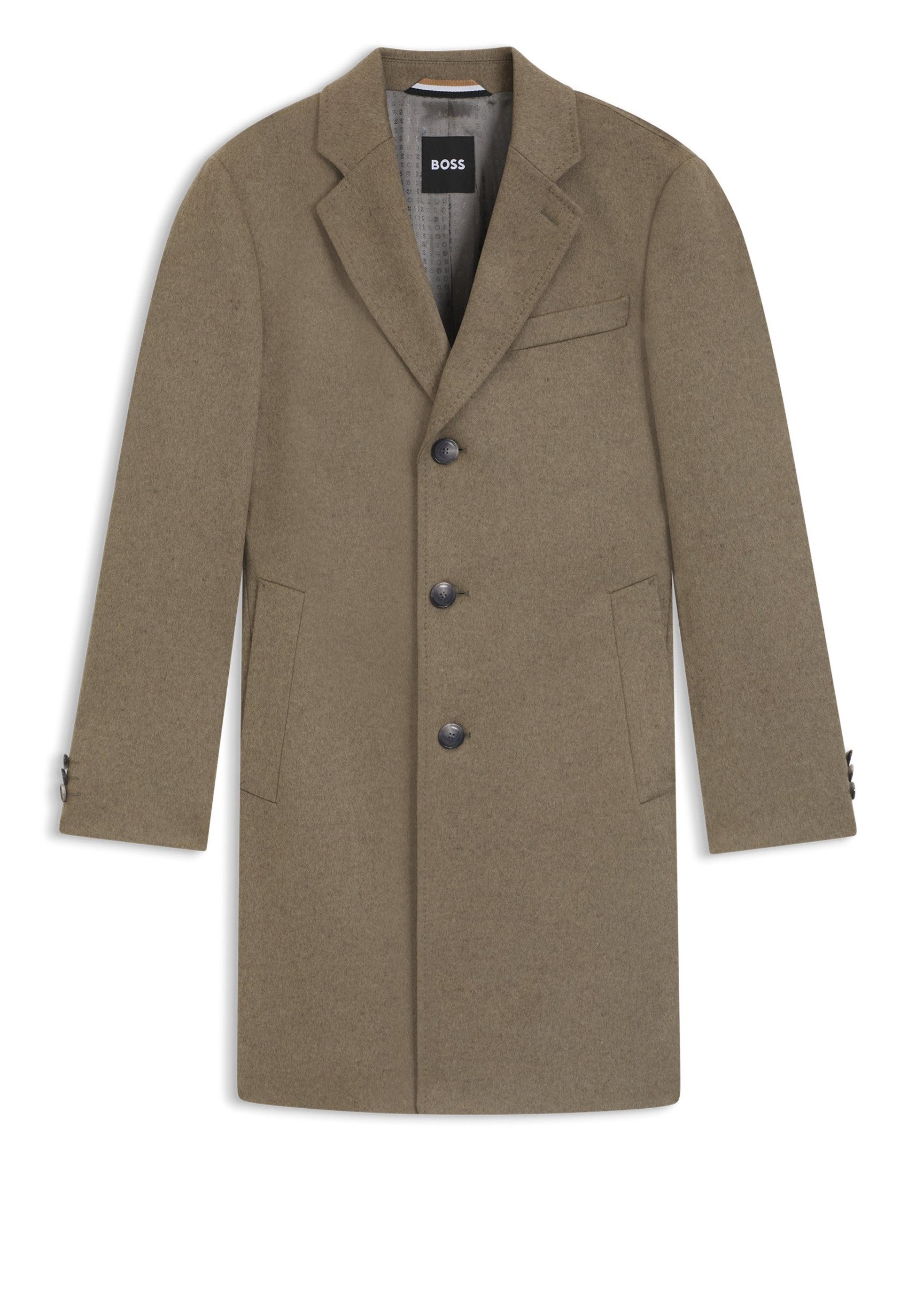 Kurzmantel aus Woll-Mix mit Kaschmir