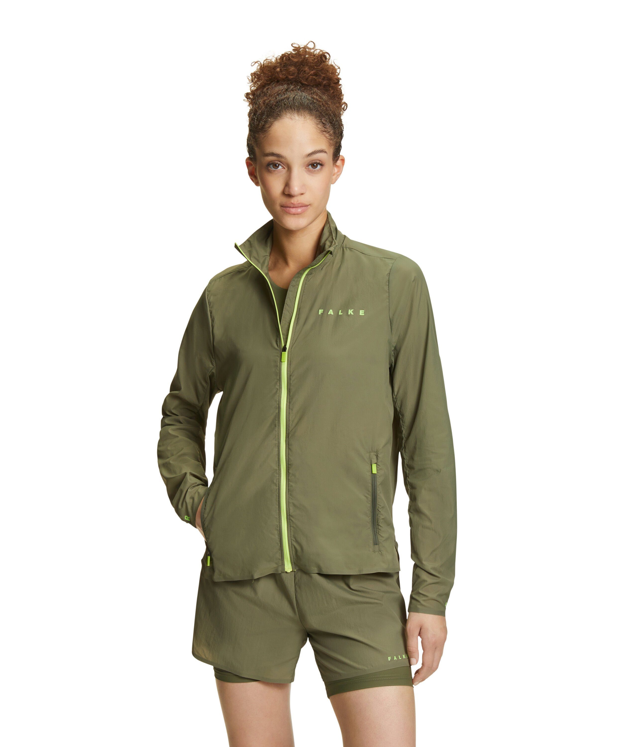 FALKE Laufjacke (1-St) winddicht & wasserabweisend