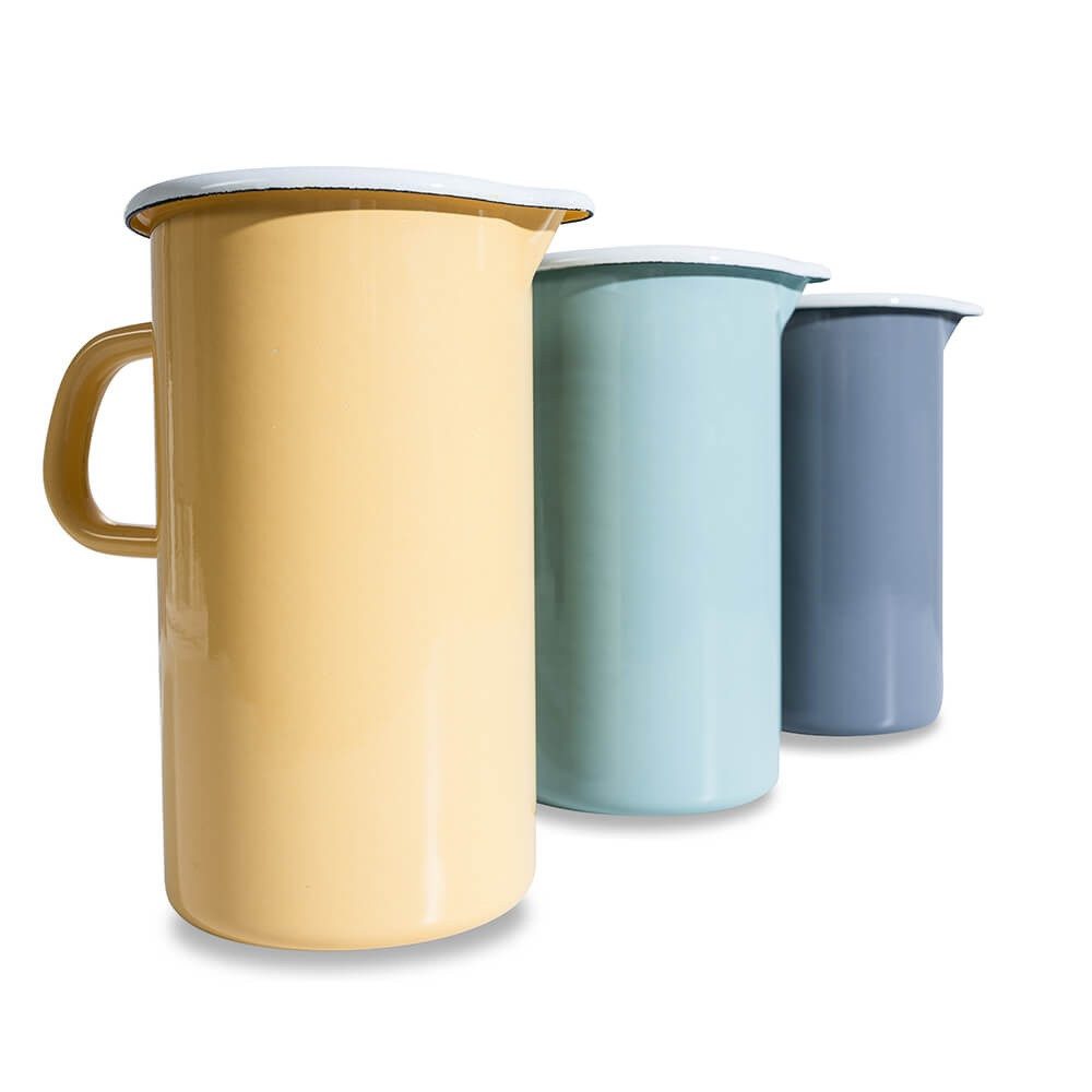 Riess Wasserkrug Riess Krug Emaille 1,5L 10cm, Auswahl