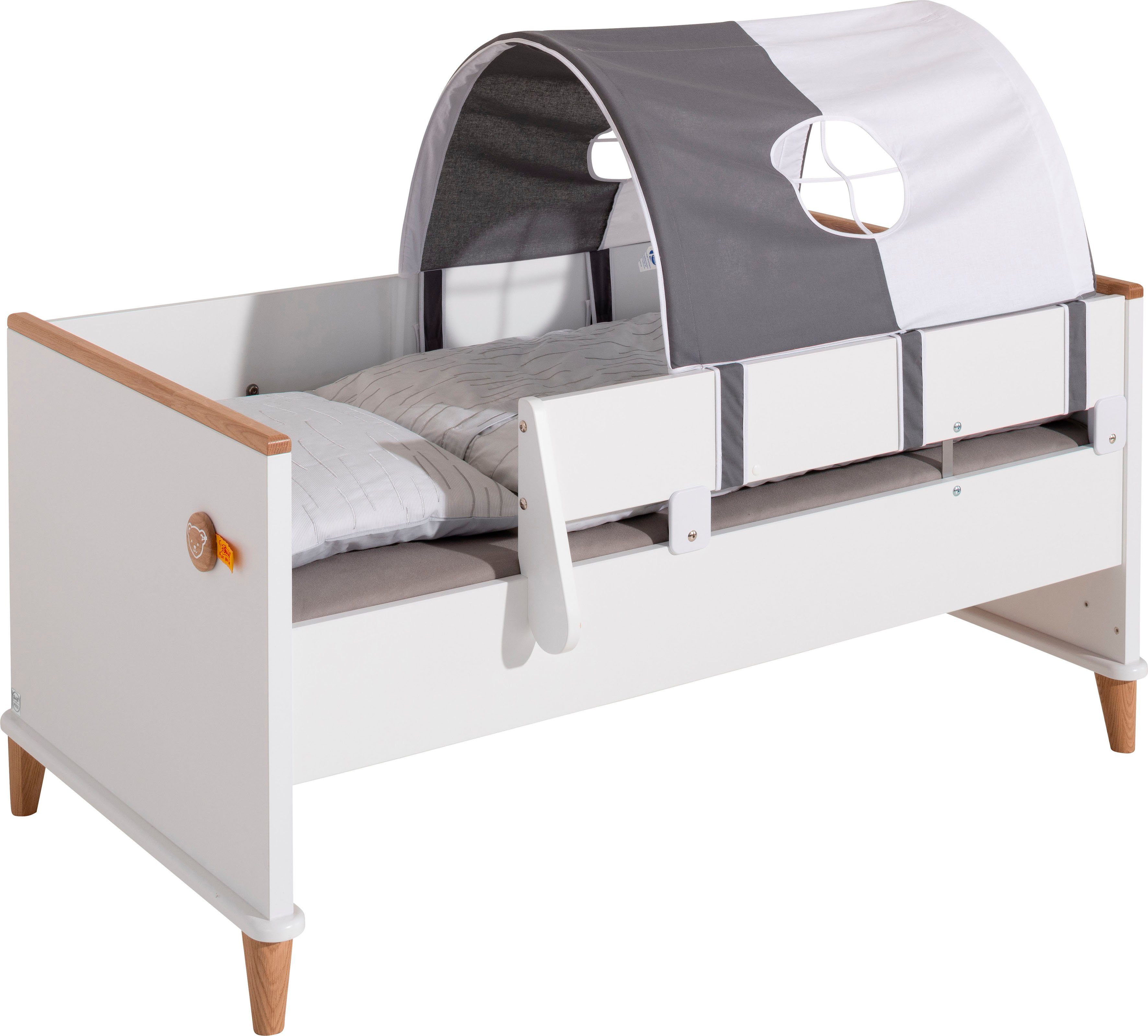 AIRWELL® Federleistenrost inklusive Steiff 4-fach Fynn, by Lotte höhenverstellbarem Kinderbett & Comfort PAIDI