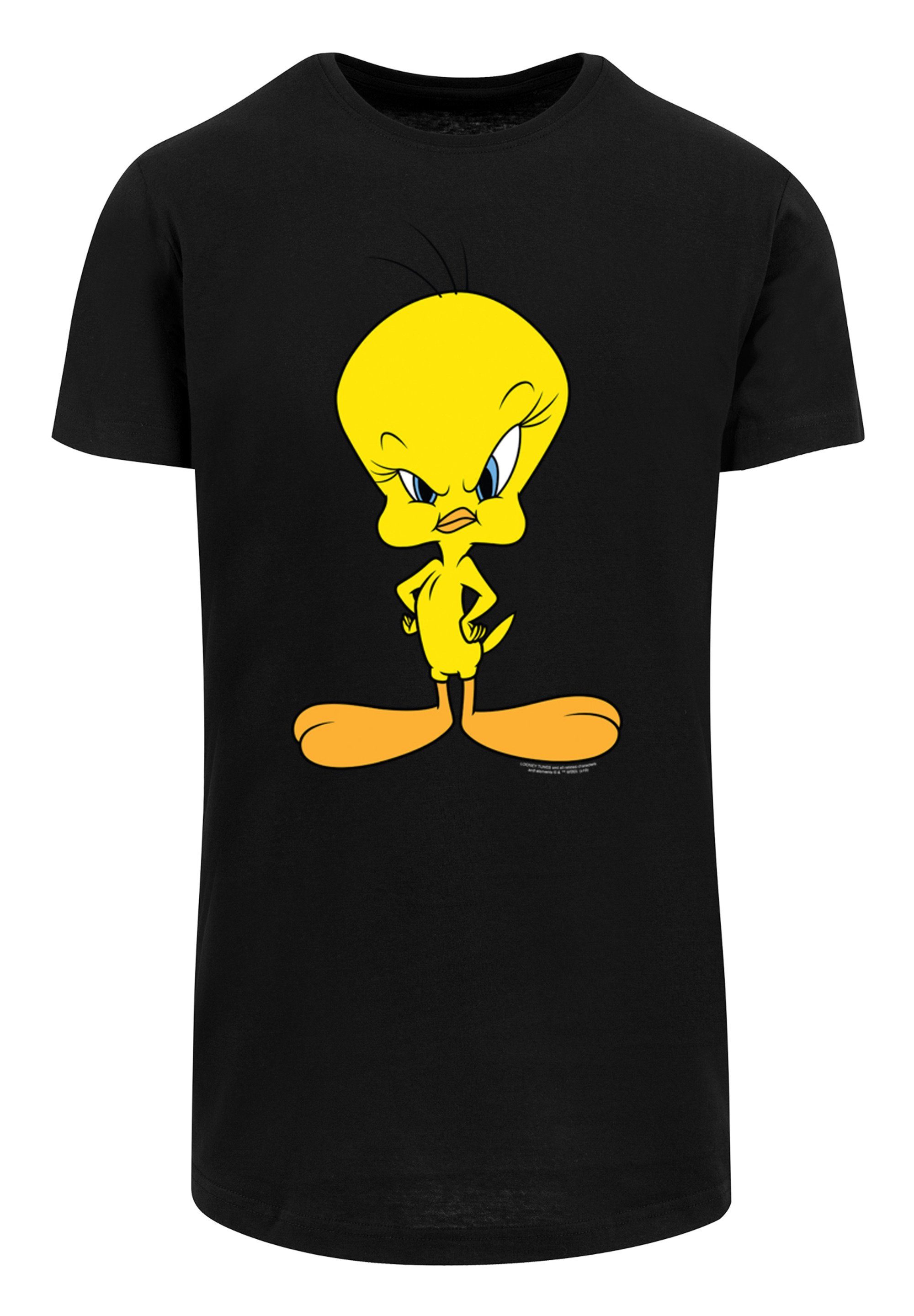 F4NT4STIC T-Shirt Looney Tunes Tweety' Angry Print