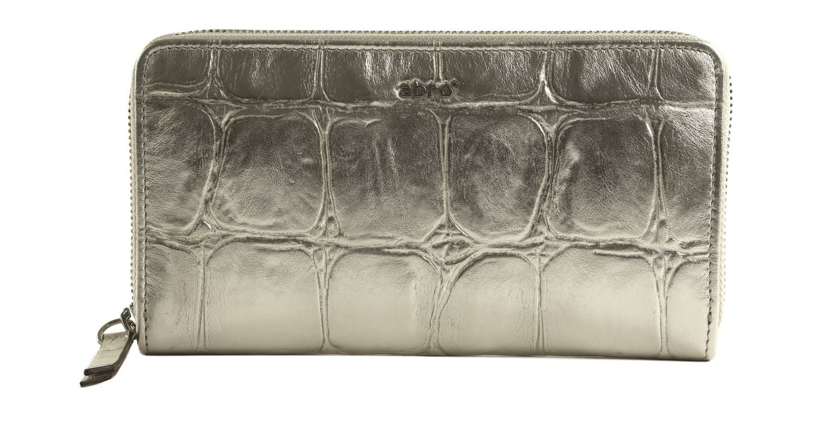 Abro Geldbörse Wallet, aus echtem Leder