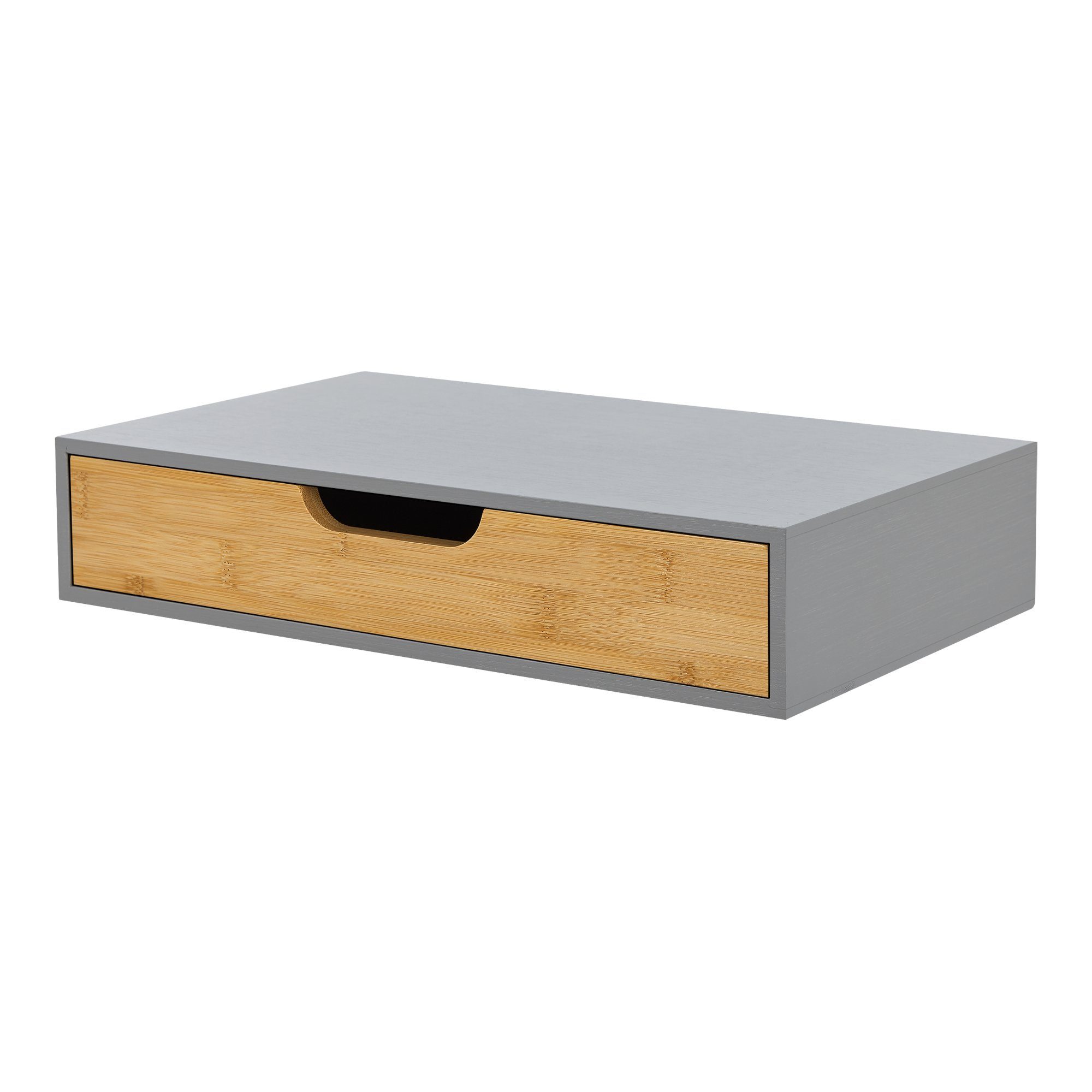 en.casa Wandregal, »Bokn« mit Schublade 40x24x8 günstig online kaufen