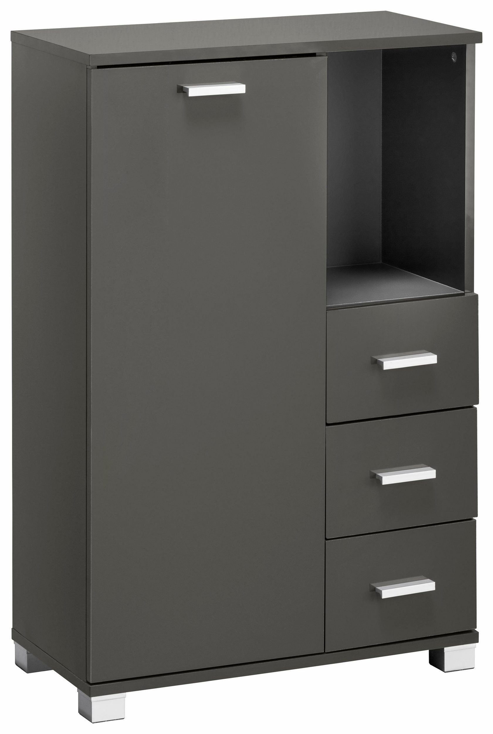 loft24 Midischrank Rhonda Badezimmer Schrank, MDF, günstig online kaufen