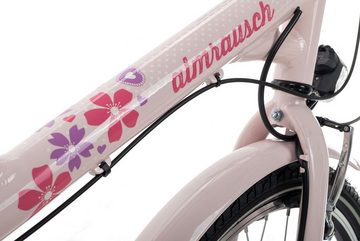 Almrausch Kinderfahrrad Zucker 7 24 Wave, 7 Gang Shimano Nexus 7 Rücktritt Schaltwerk, Nabenschaltung Rücktritt, Jugendfahrrad 24 Zoll violett/rosa