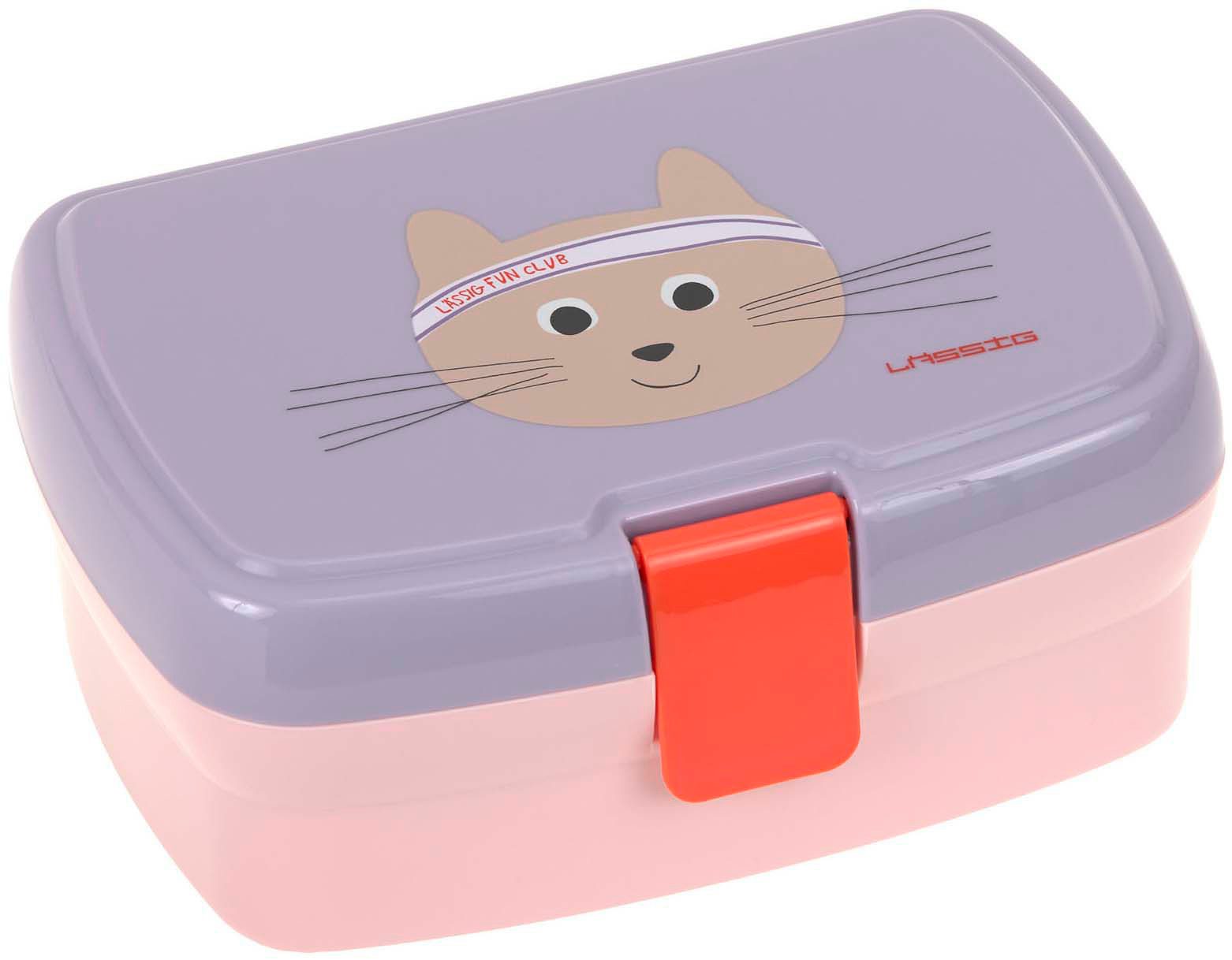 LÄSSIG Lunchbox Tiny Team Katze, Polyprophylen (PP), (1-tlg)