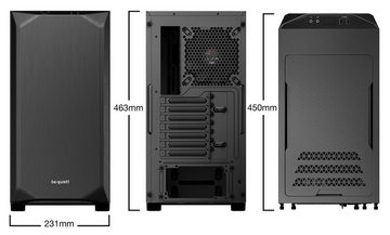 Kiebel Pro V Business-PC (AMD Ryzen 5 AMD Ryzen 5 5600X, Quadro T1000, 32 GB RAM, 500 GB SSD, Luftkühlung)