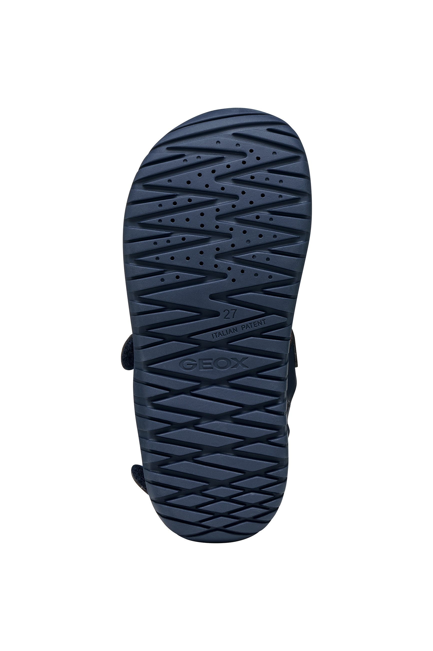 Geox J S. FUSBETTO PRO BO Sandale Kinderschuh mit Zehenschutz, Größenschablone zum Download