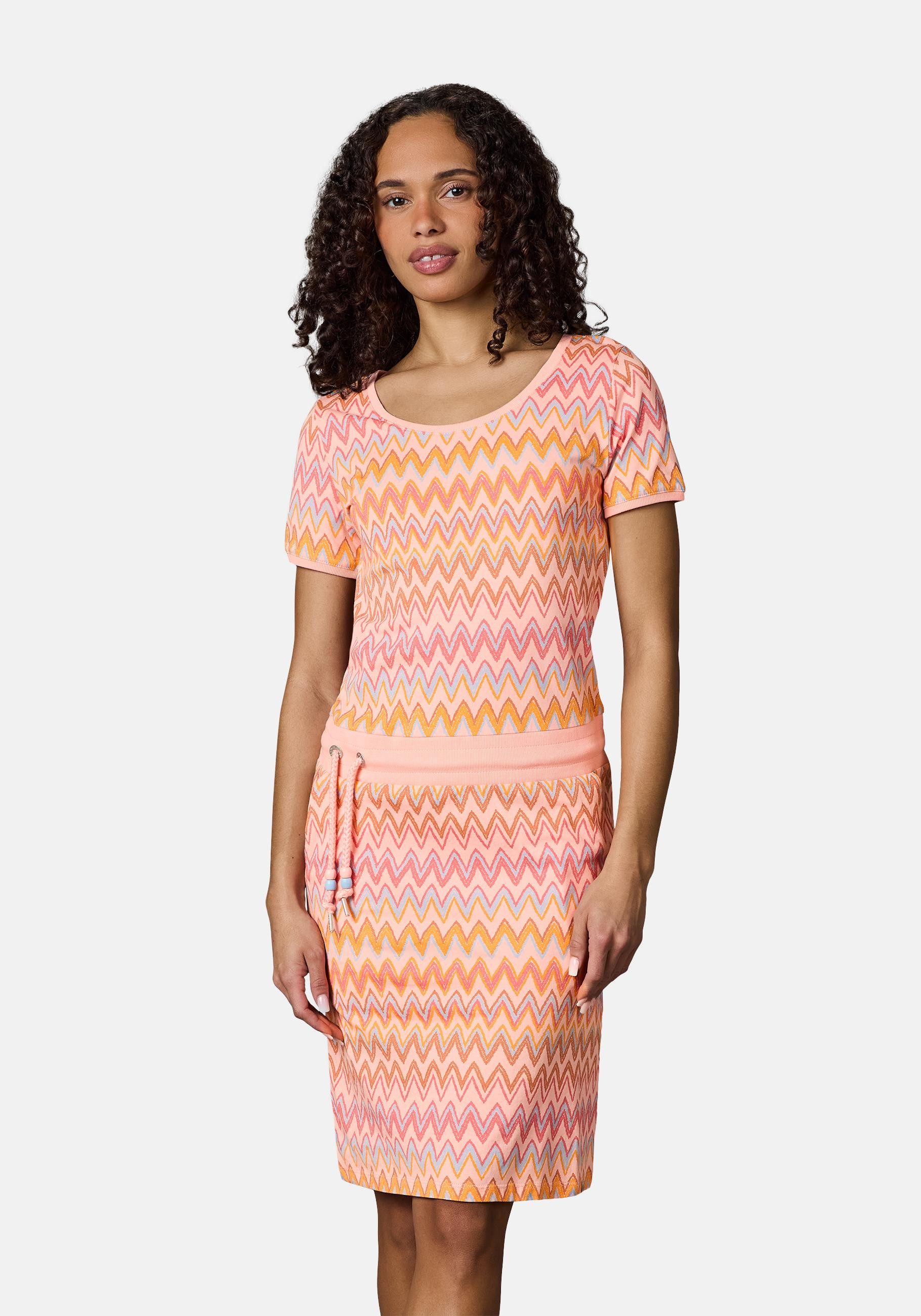 Ragwear Minikleid Baomi Print YOUMODO Gemustertes kurzes Sommerkleid mit Ta günstig online kaufen