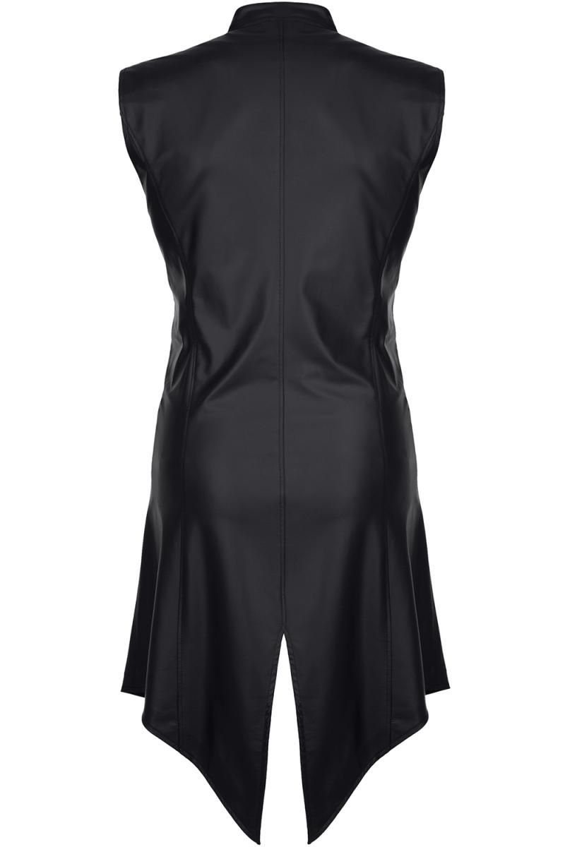 Regnes Fetish Planet Lederimitatmantel Herren-Mantel in schwarz - XXL günstig online kaufen