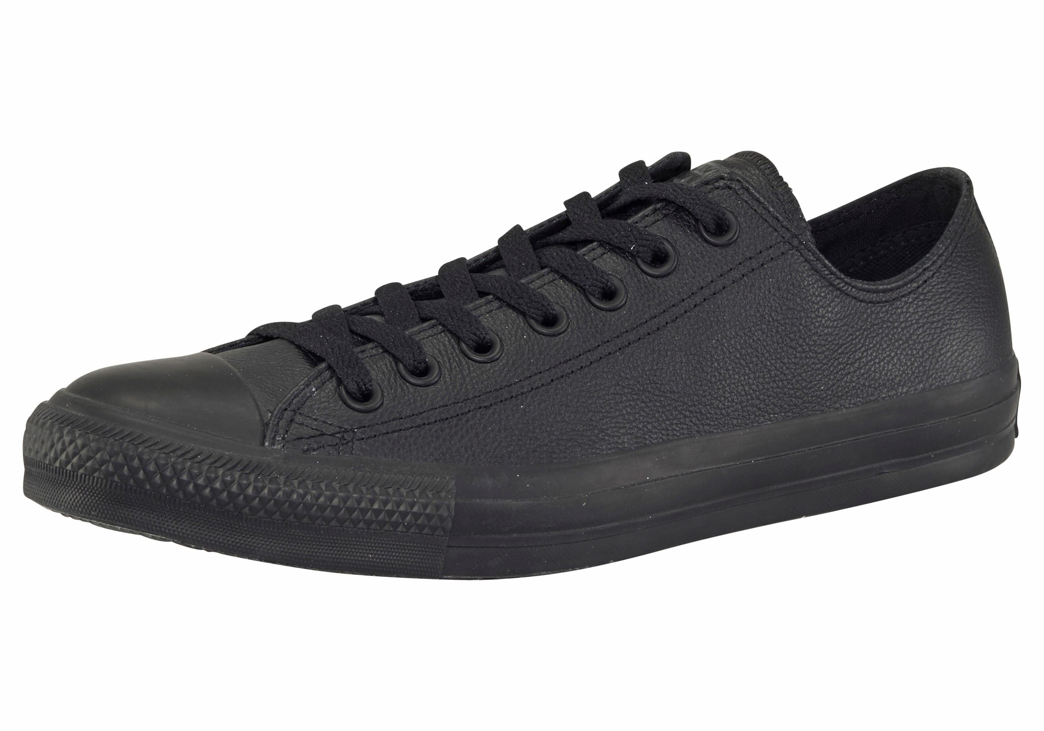 Converse Chuck Taylor Basic Leather Ox Monocrome Sneaker günstig online kaufen