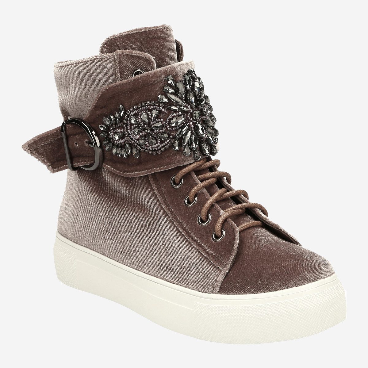 Alma en Pena Alma en Pena I18440, Sneaker, Taupe, Damen Sneaker