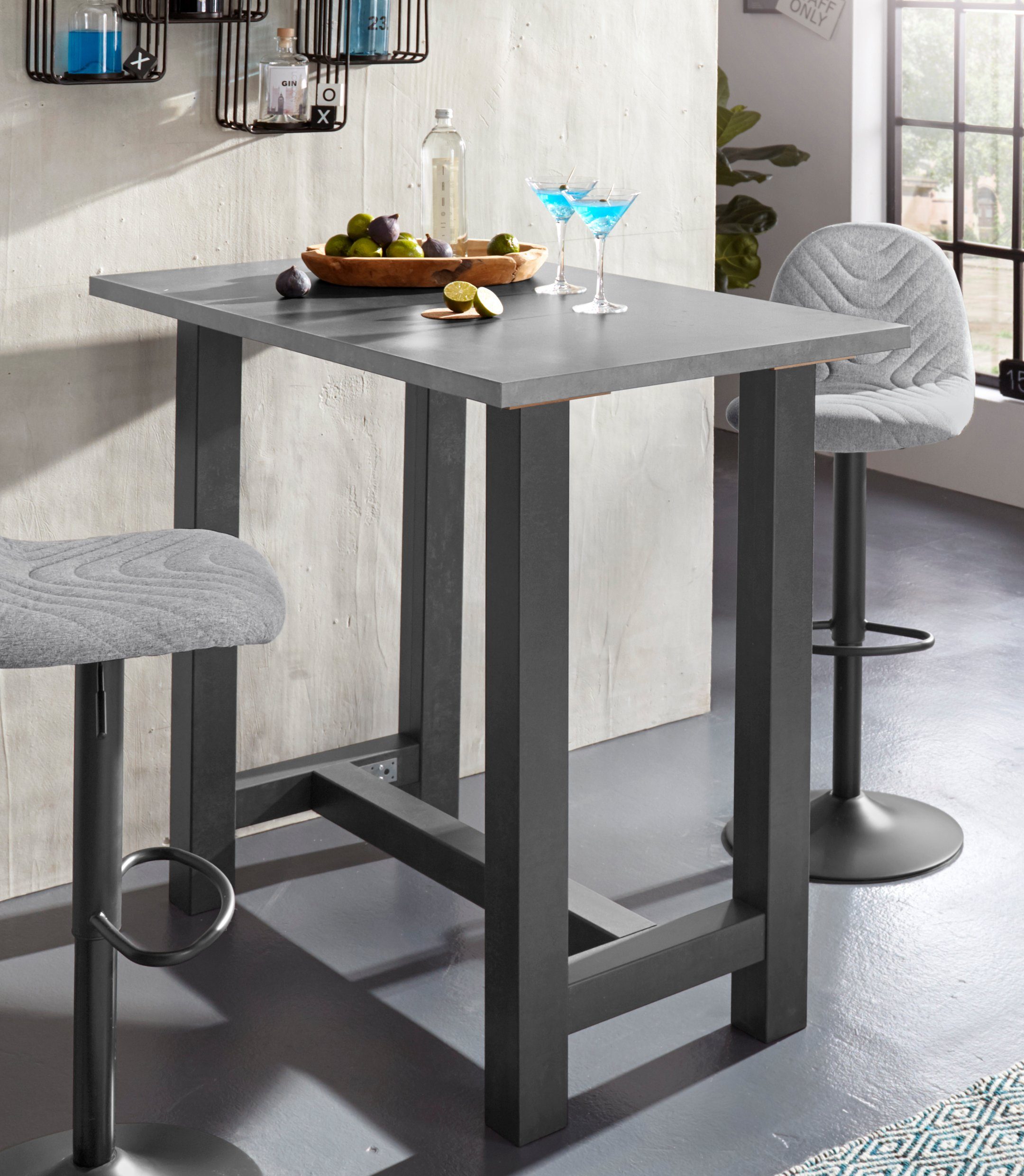 Mäusbacher Bartisch, Gestell in U-Form (Breite günstig online kaufen
