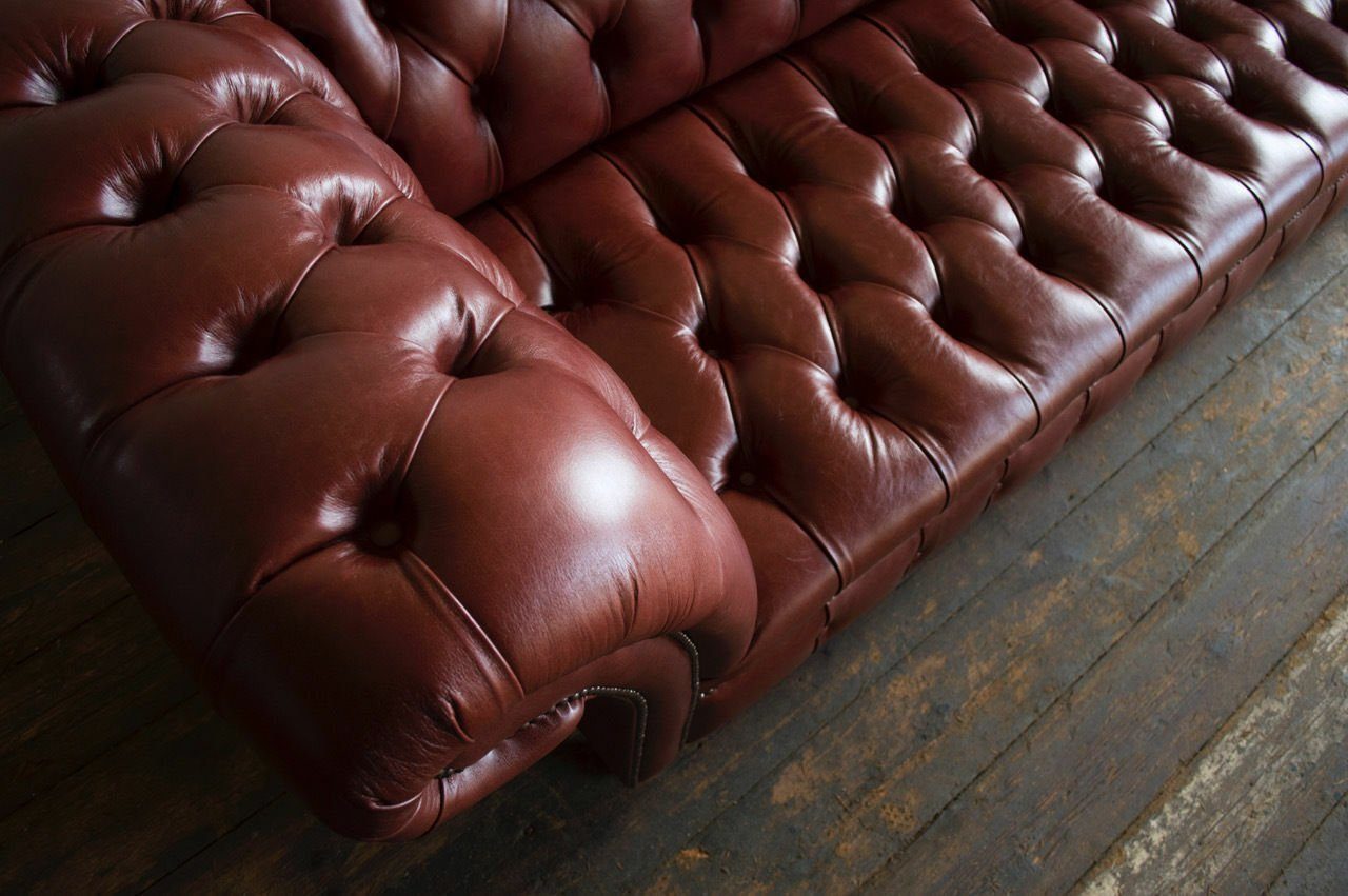 JVmoebel Sofa, Chesterfield Polster Couch Sofas 245cm Sitzer Sofa Big 4 XXL